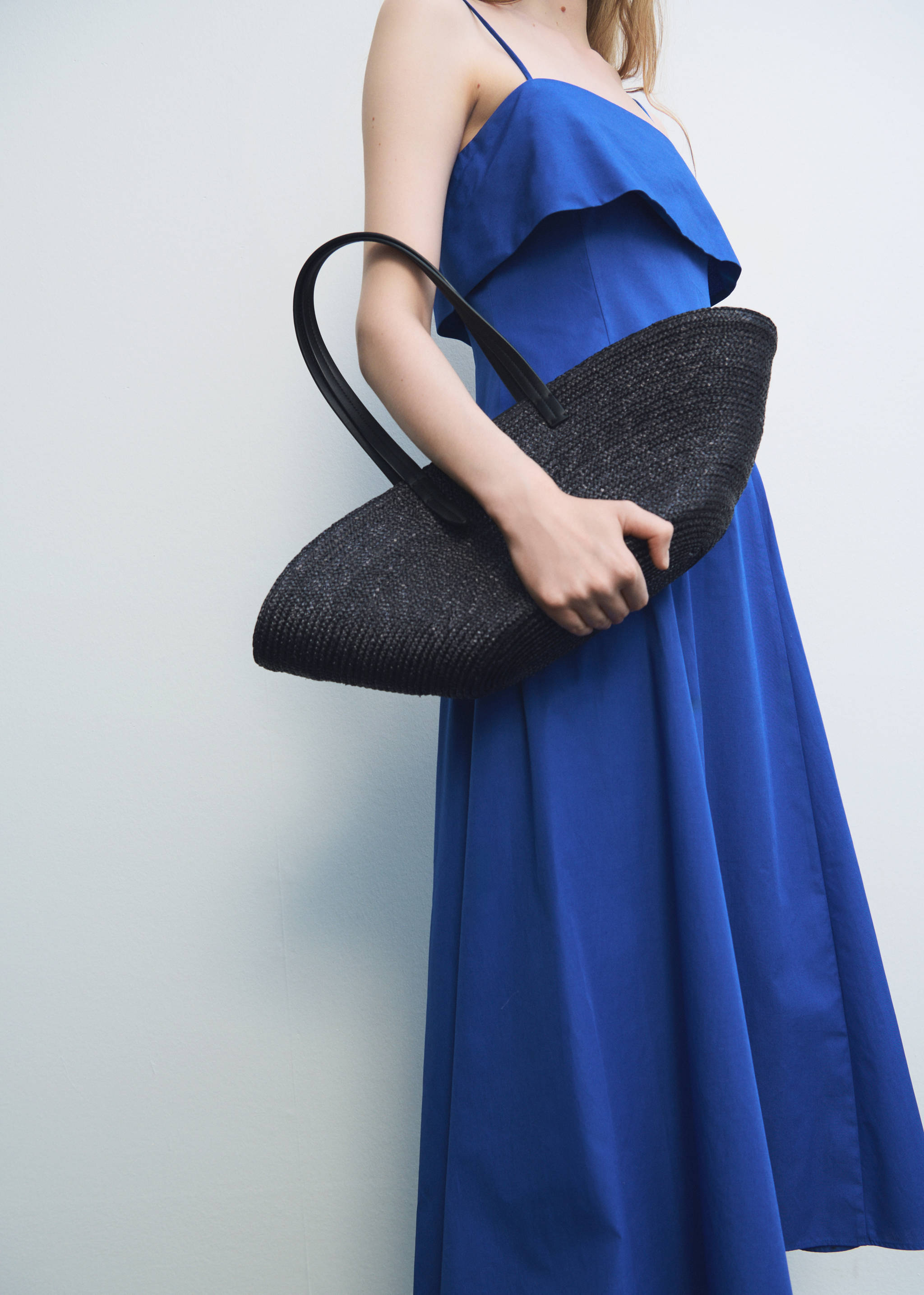 Φόρεμα από βαμβάκι σε γραμμή A-line. - Λεπτομέρεια του προϊόντος 6