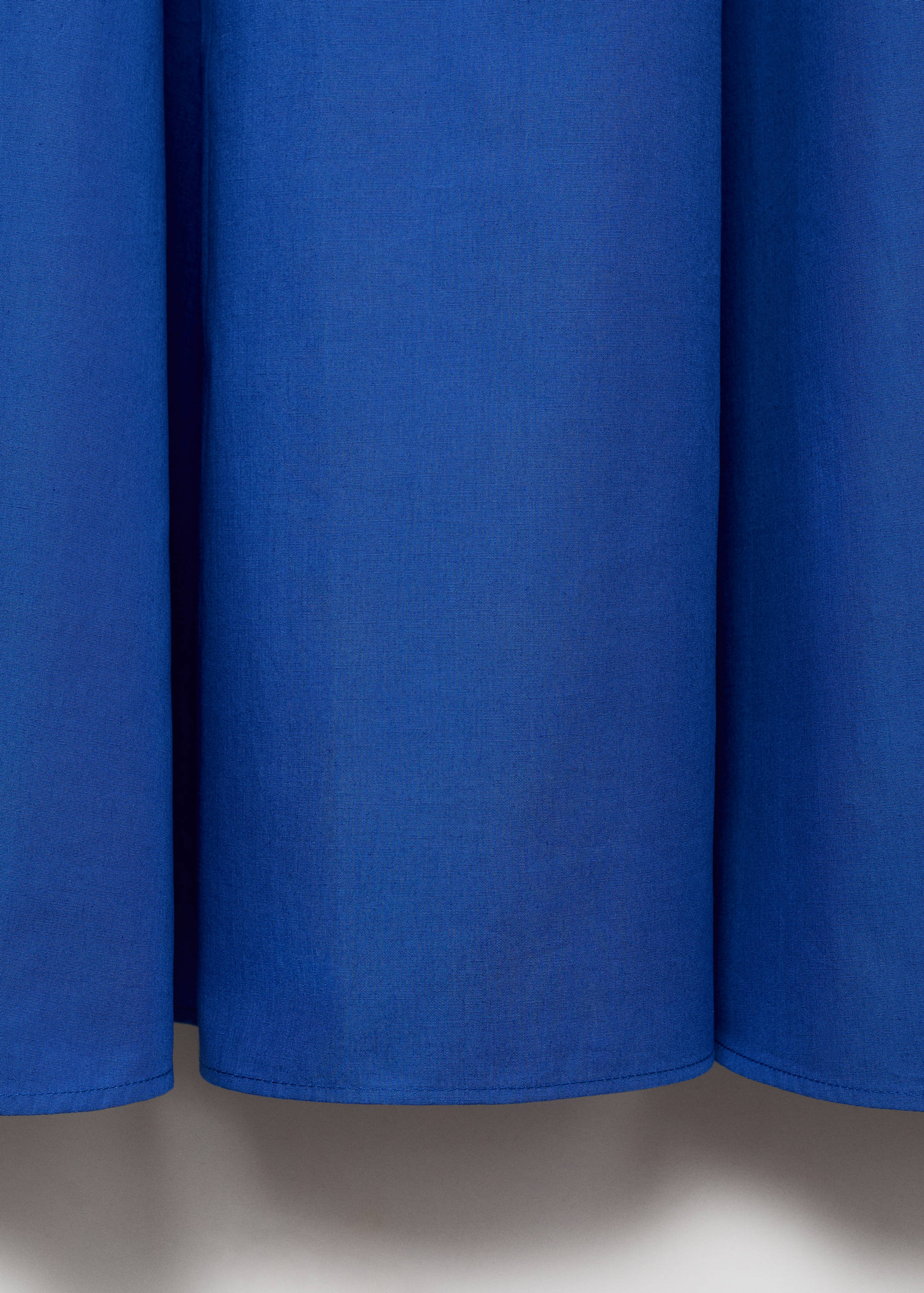 Φόρεμα από βαμβάκι σε γραμμή A-line. - Λεπτομέρεια του προϊόντος 0