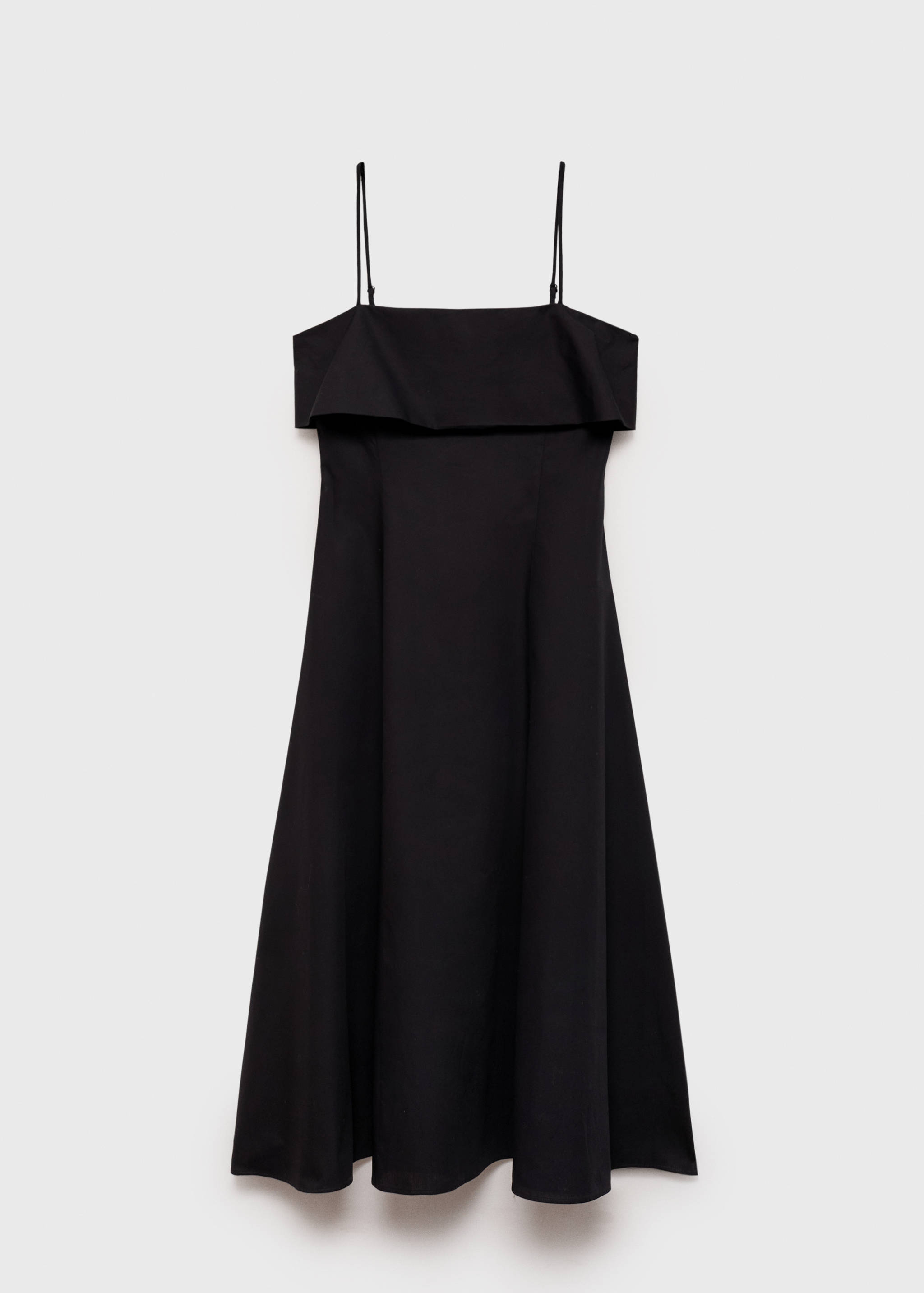 Flared cotton dress - Article without model