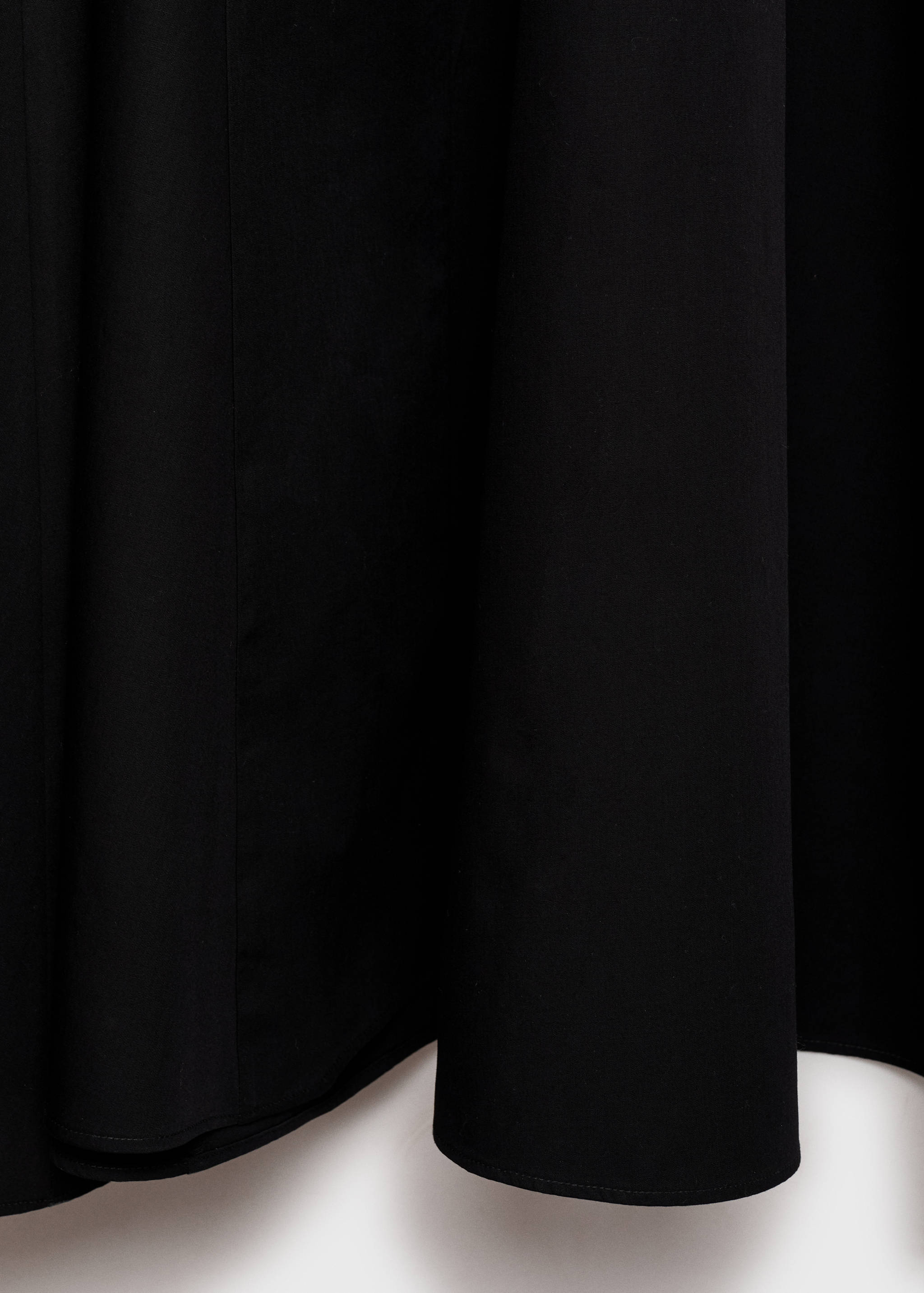 Flared cotton dress - Details of the article 0