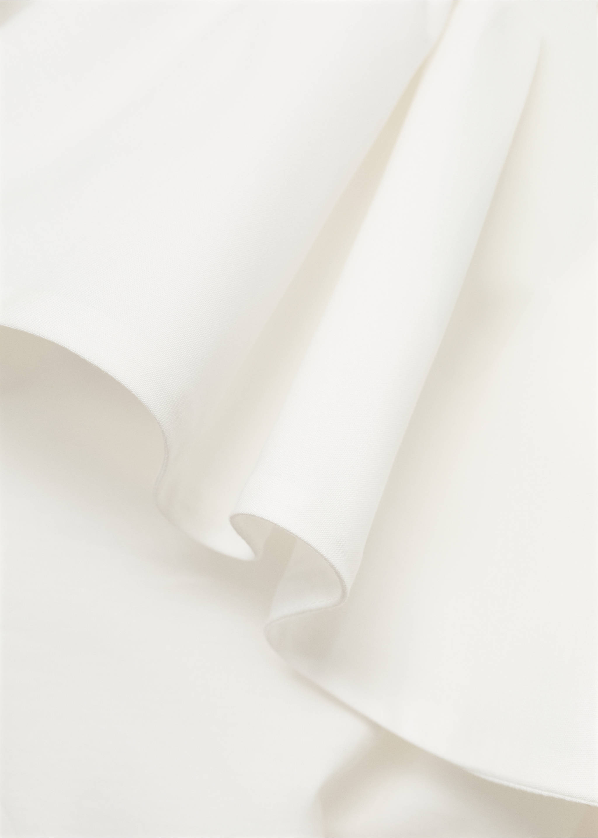 Vestido asimétrico cut out - Detalle del artículo 8, Blanco. Ref: 17001278-00.