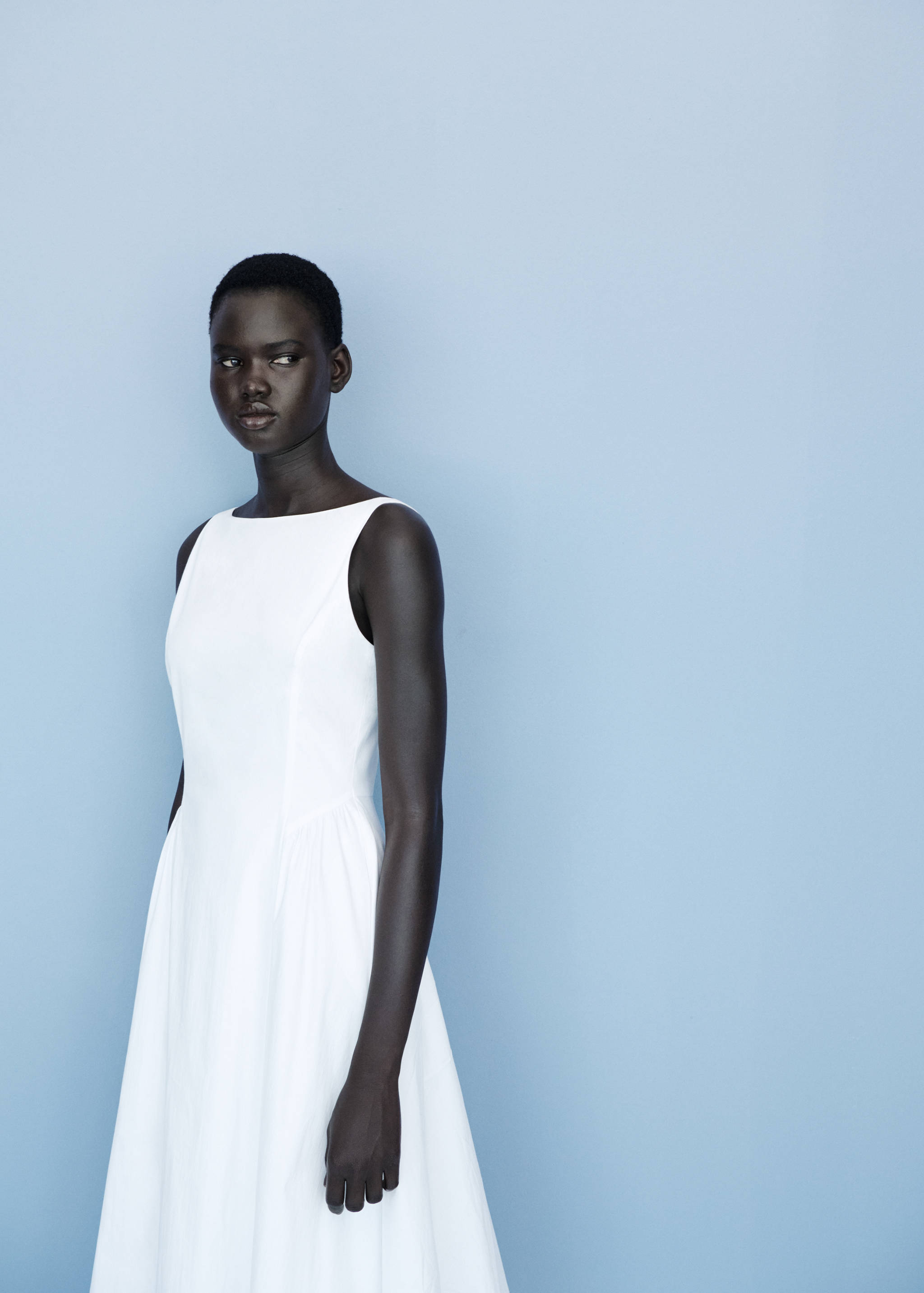 Flared midi-dress - Details of the article 6