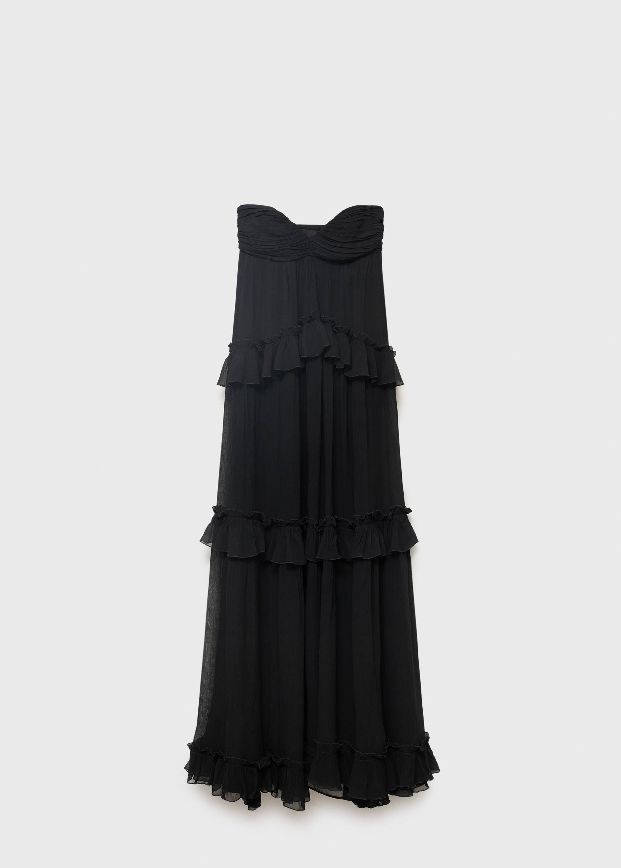 Strapless maxi-dress - Article without model