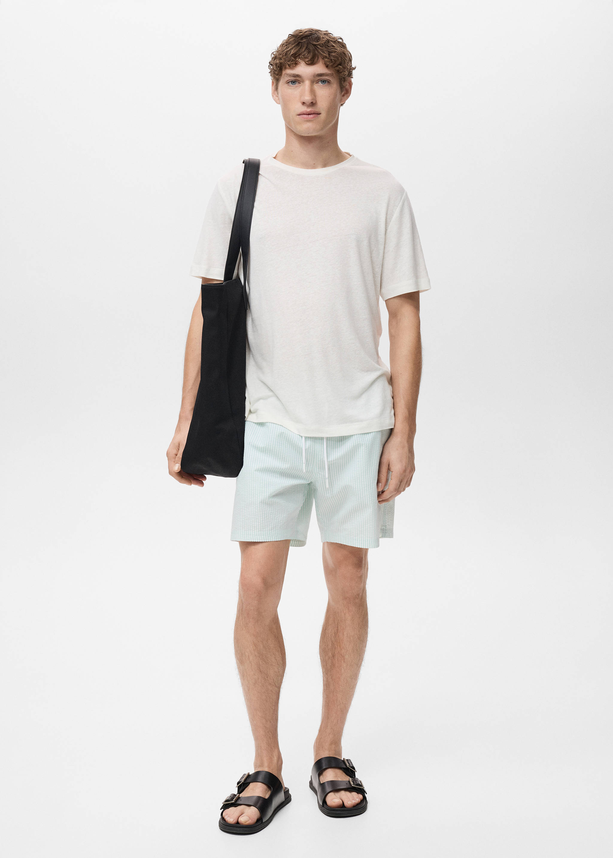 Seersucker swimming trunks - General plane