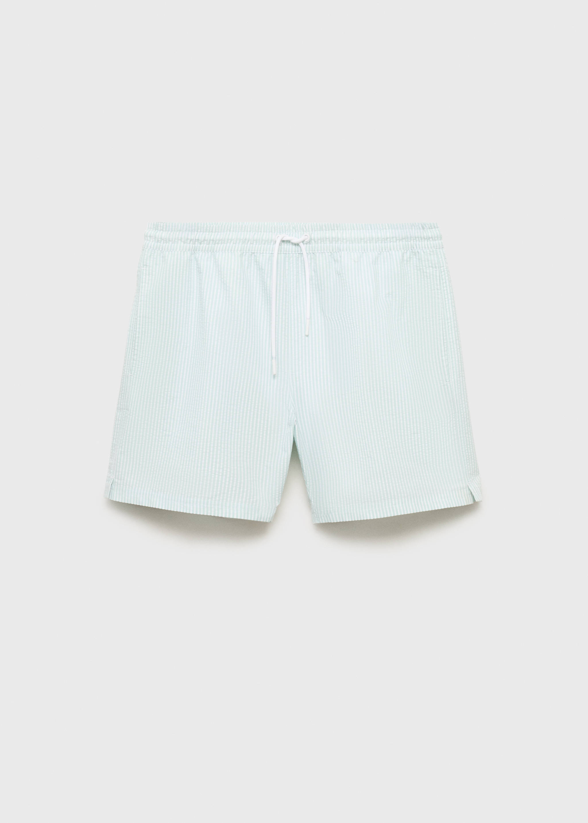Seersucker swimming trunks - Article without model