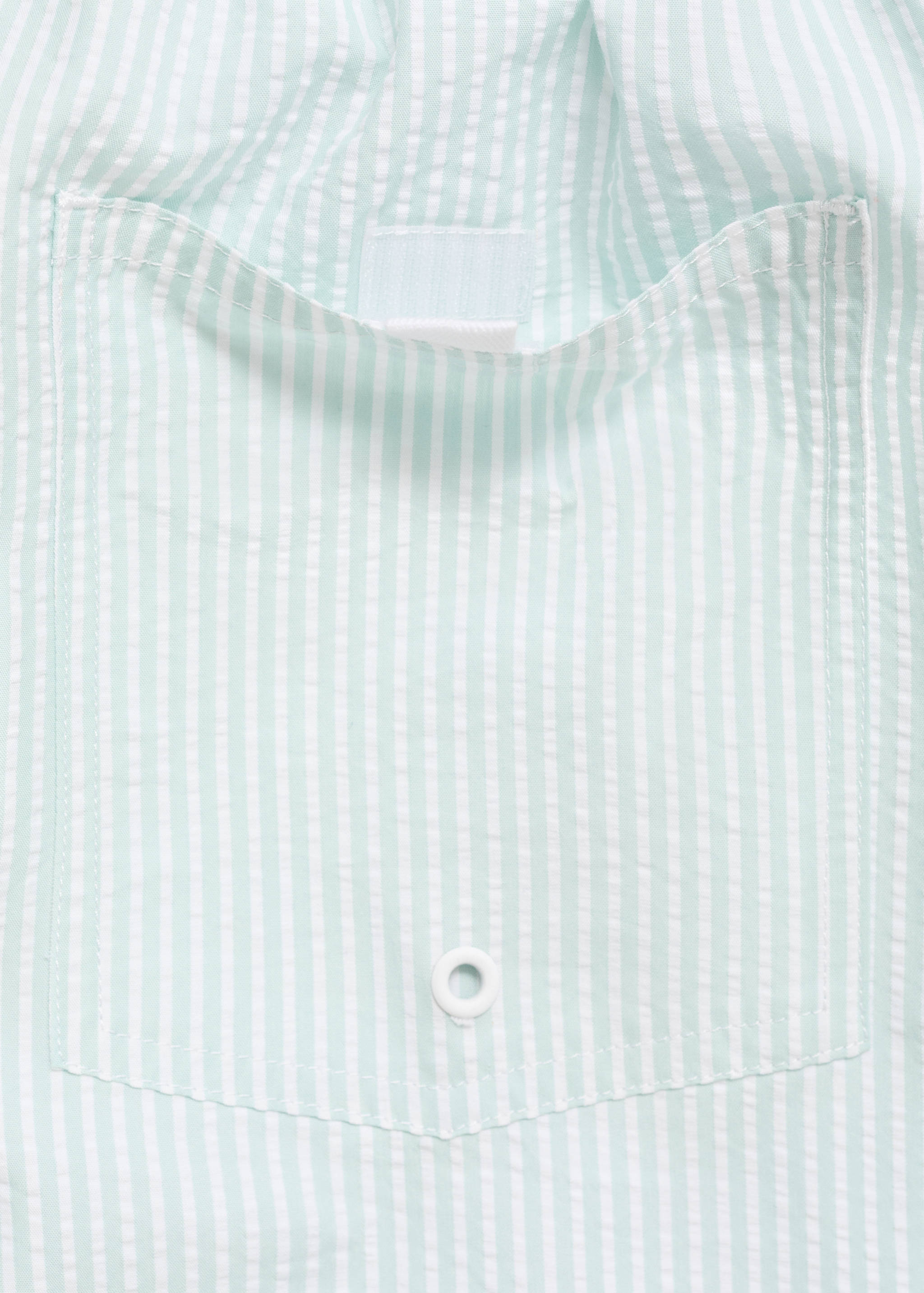 Seersucker swimming trunks - Details of the article 0