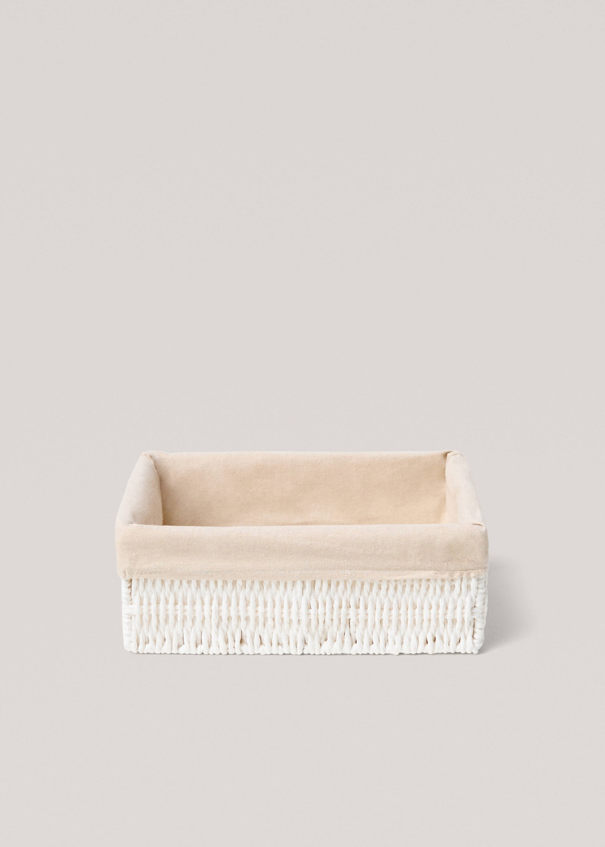 Medium rectangular paper basket - Article without model