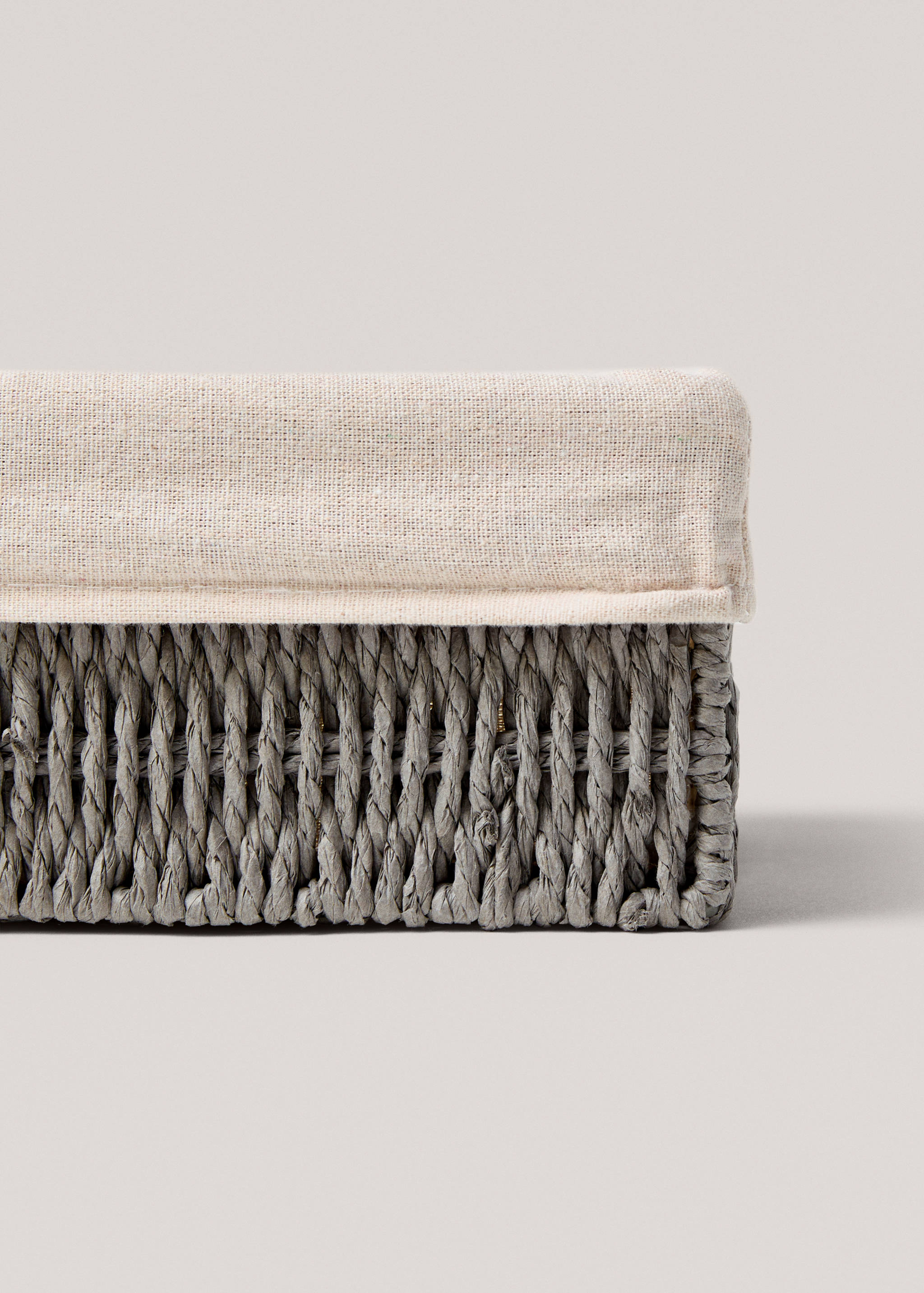 Medium rectangular paper basket - Details of the article 1