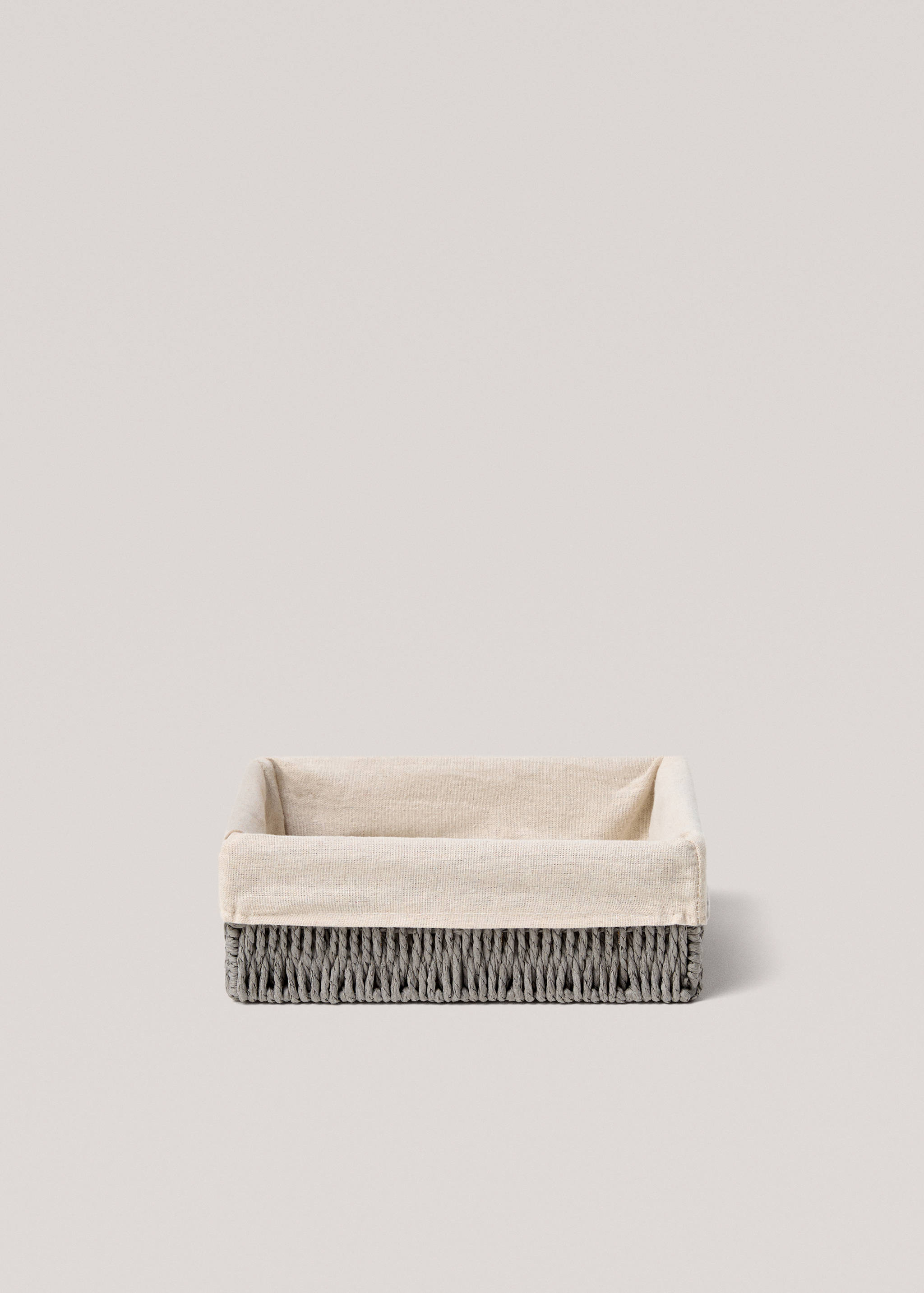 Small rectangular paper basket - Article without model