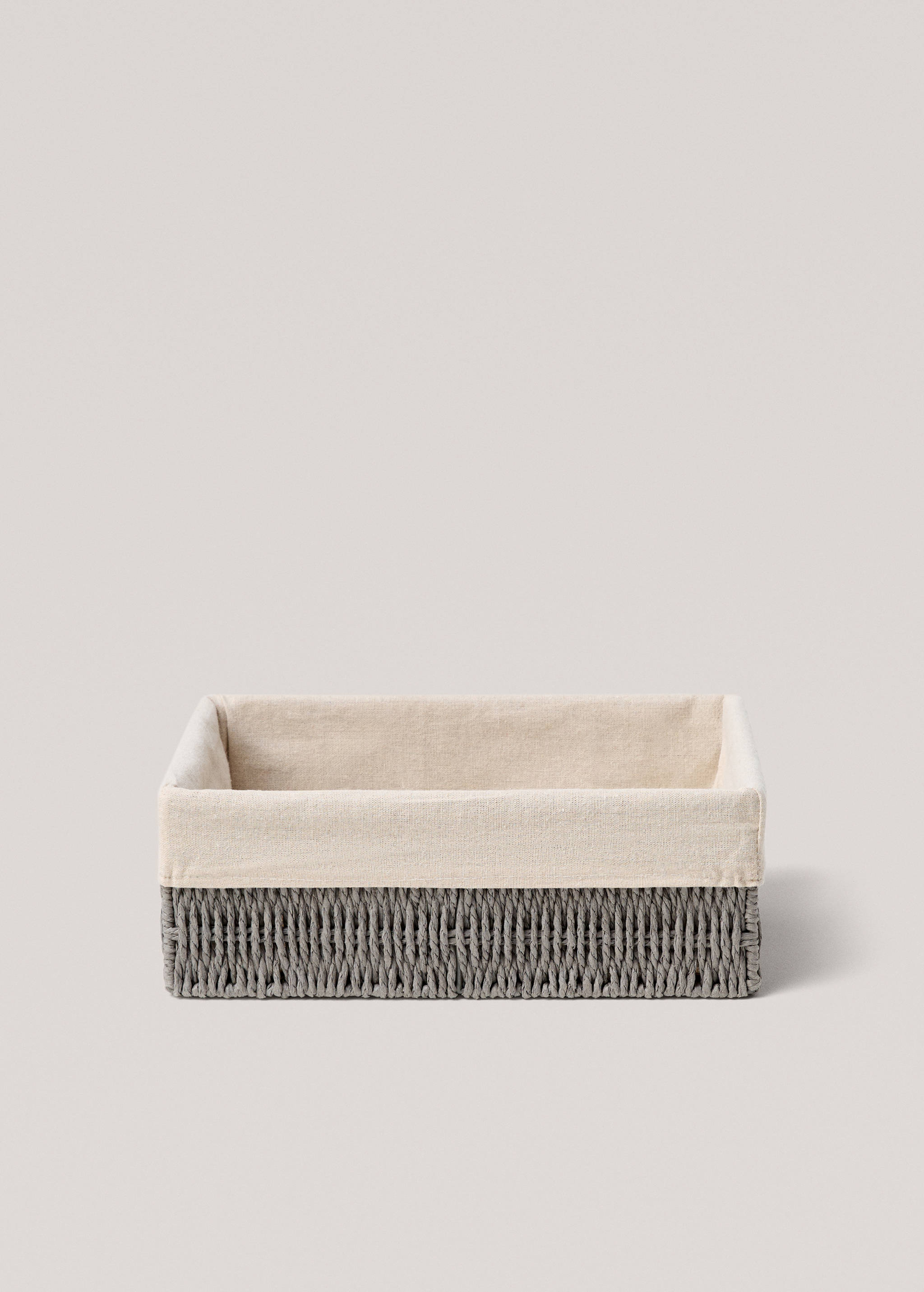 Large rectangular paper basket - Article without model