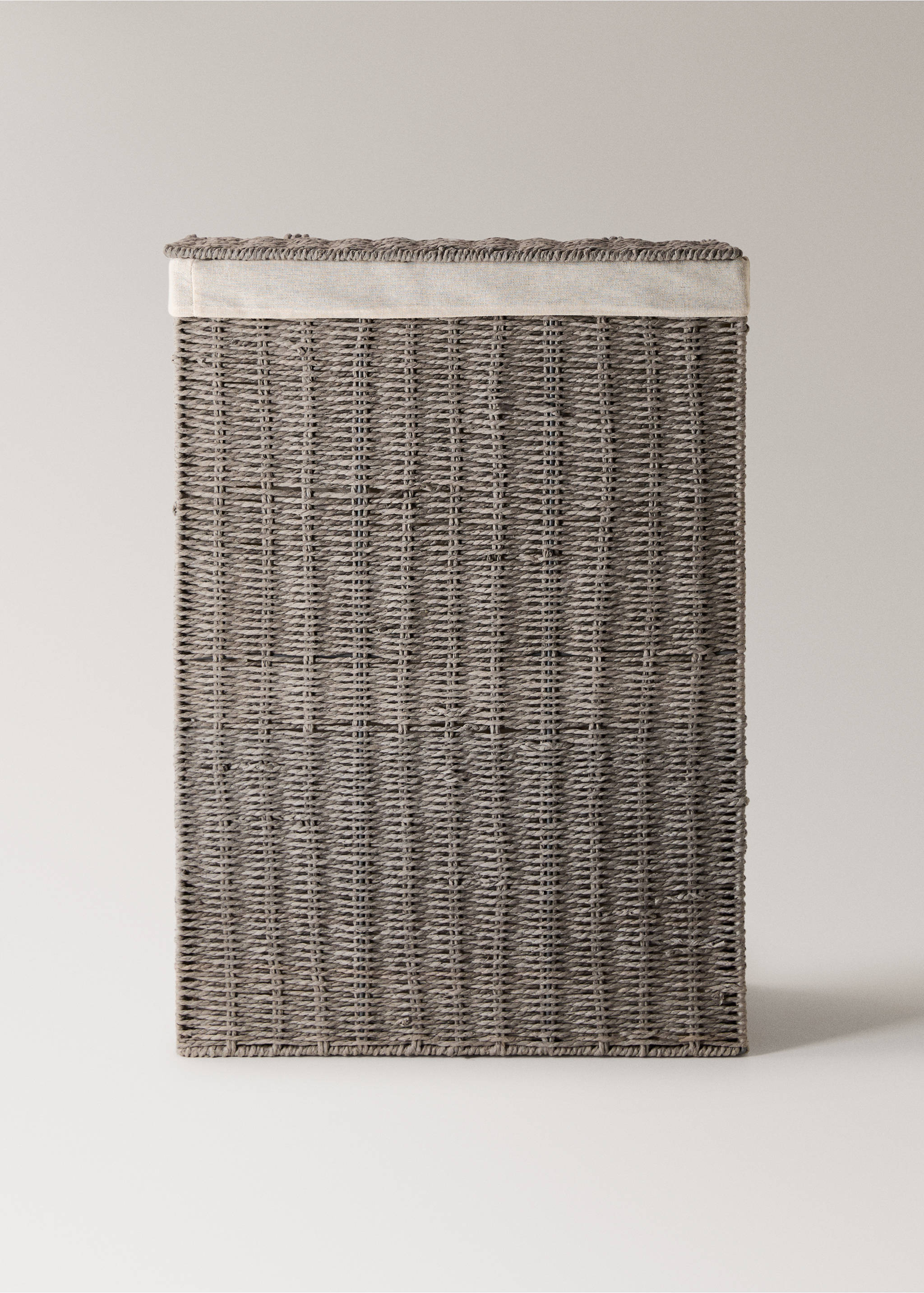 Голяма кошница за пране от хартия - Артикул без модел, Сиво. Ref: 17001530-00.