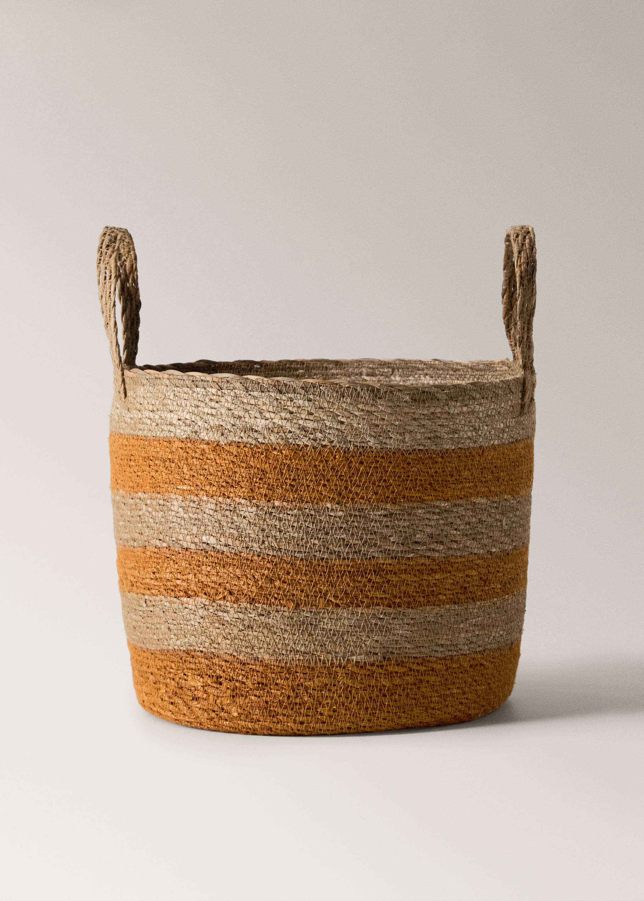 Seagrass-Korb mit Streifen - Artikel ohne Model