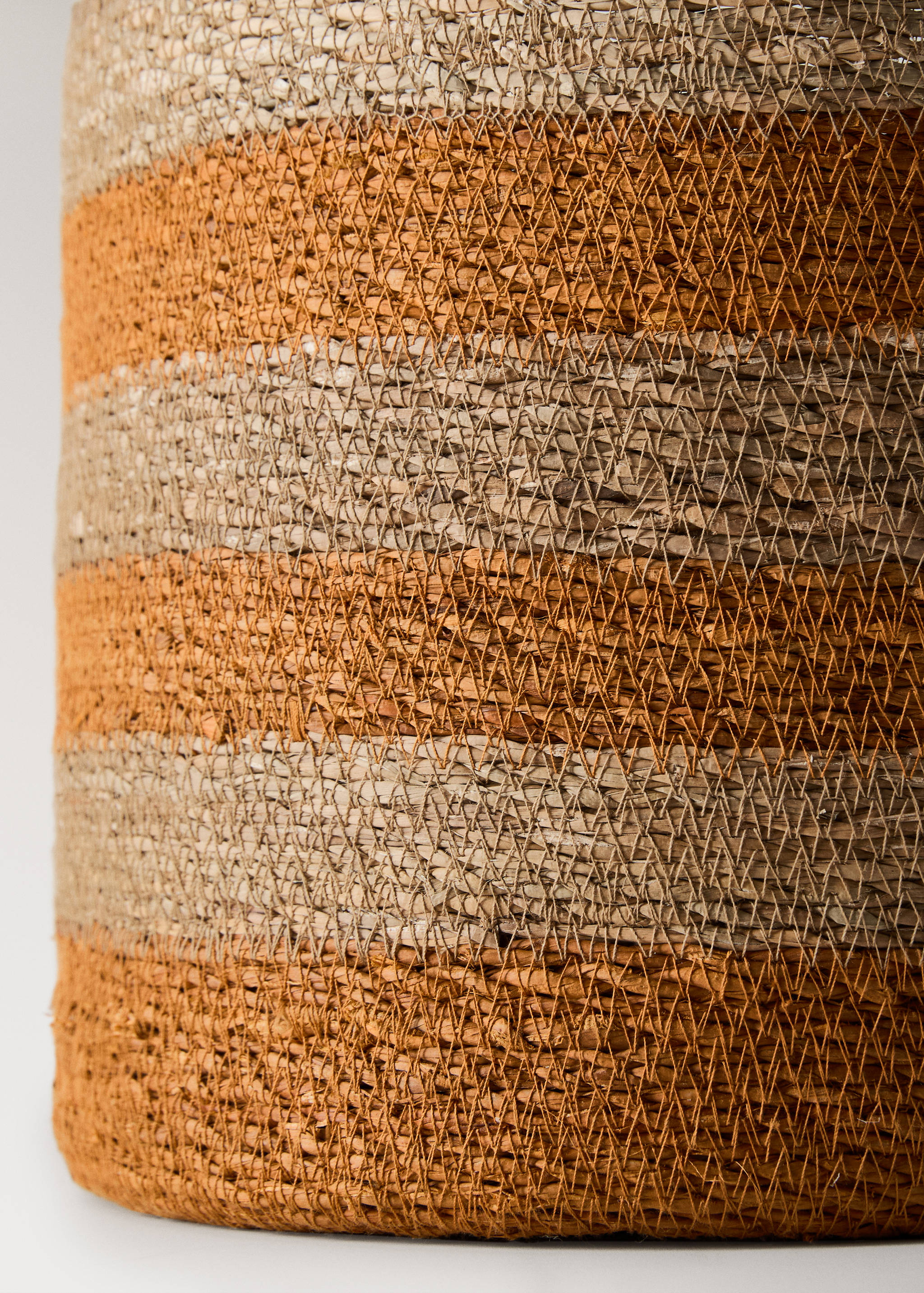 Seagrass-Korb mit Streifen - Detail des Artikels 2