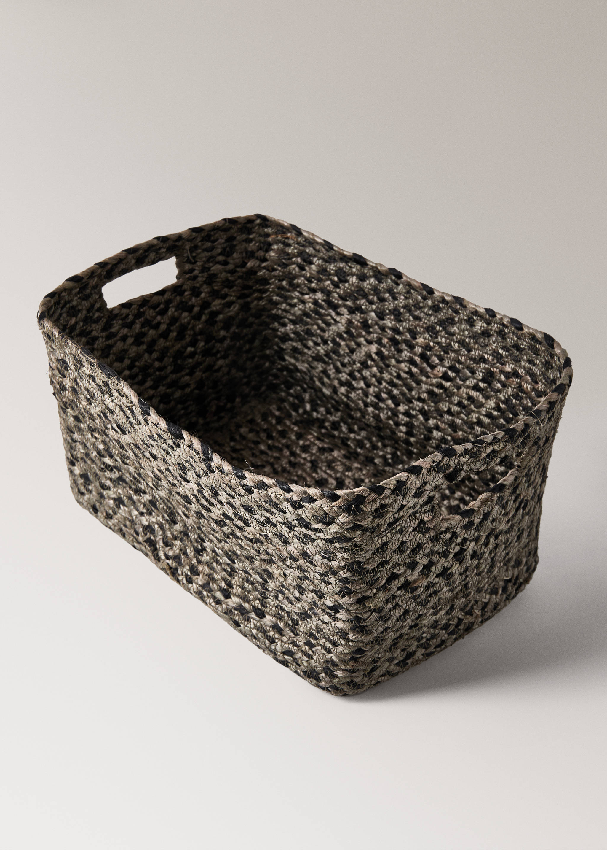 Cistella jute melange gran - Detall de l'article 1