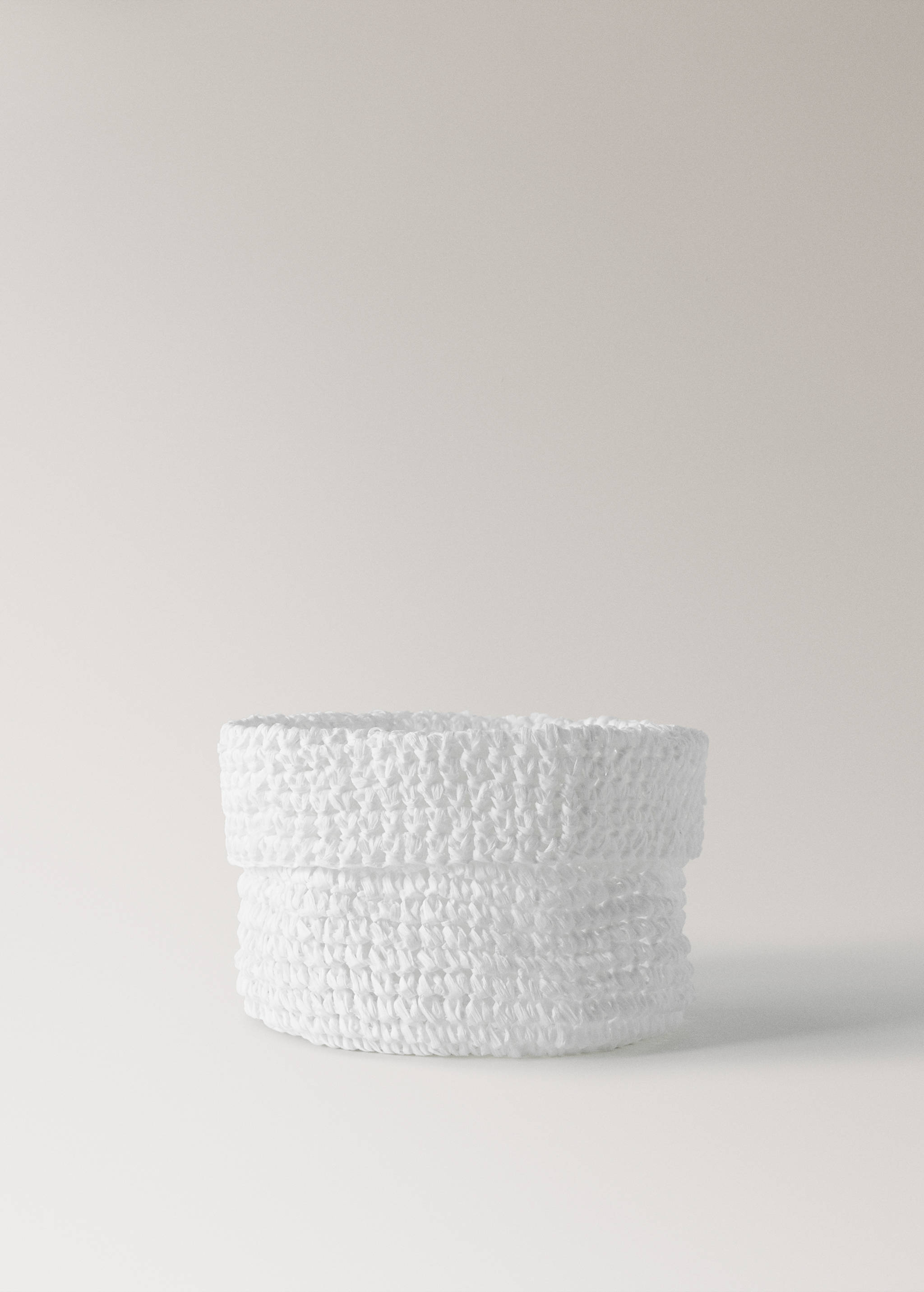 Crochet paper basket - Article without model