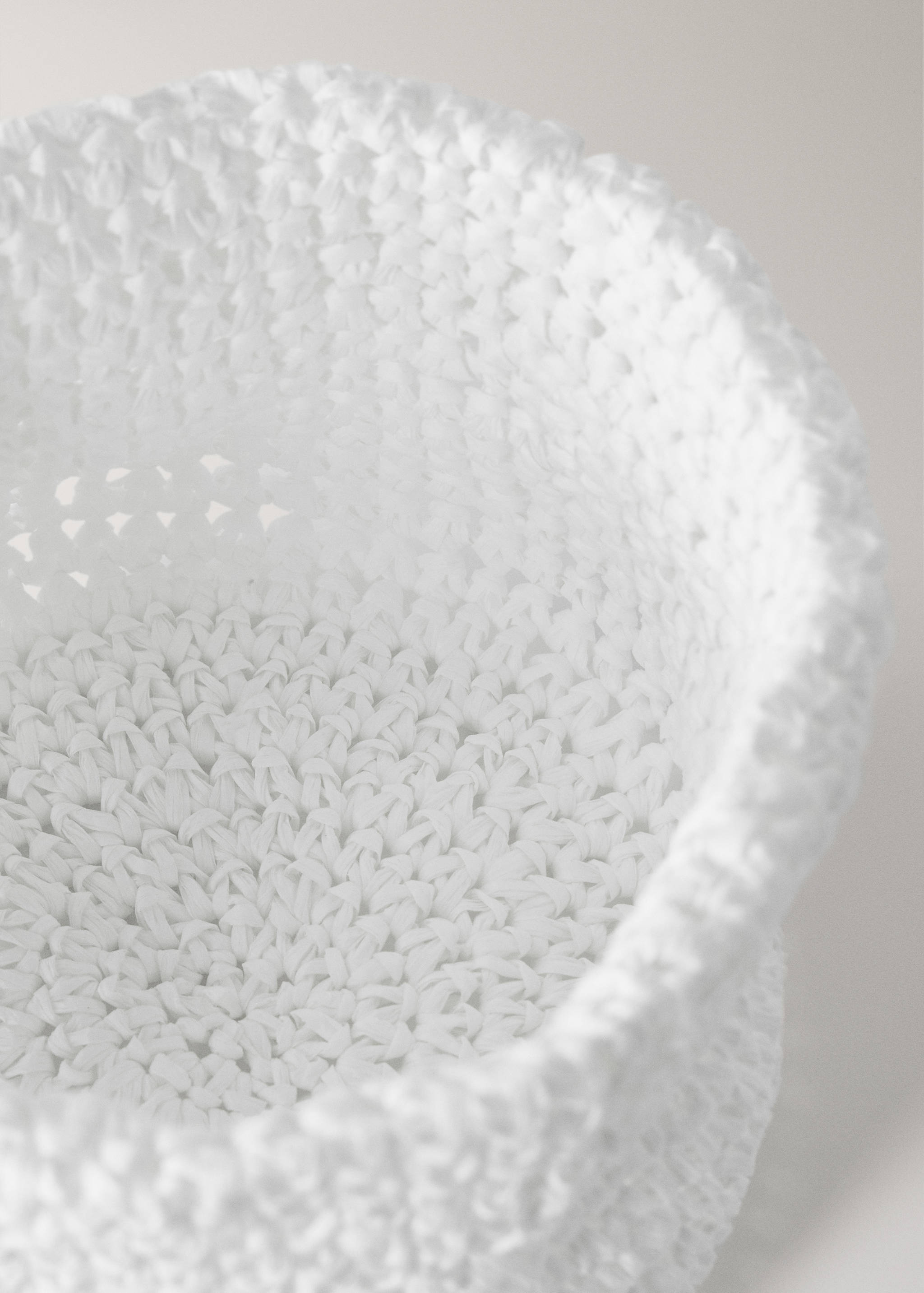 Crochet paper basket - Details of the article 2