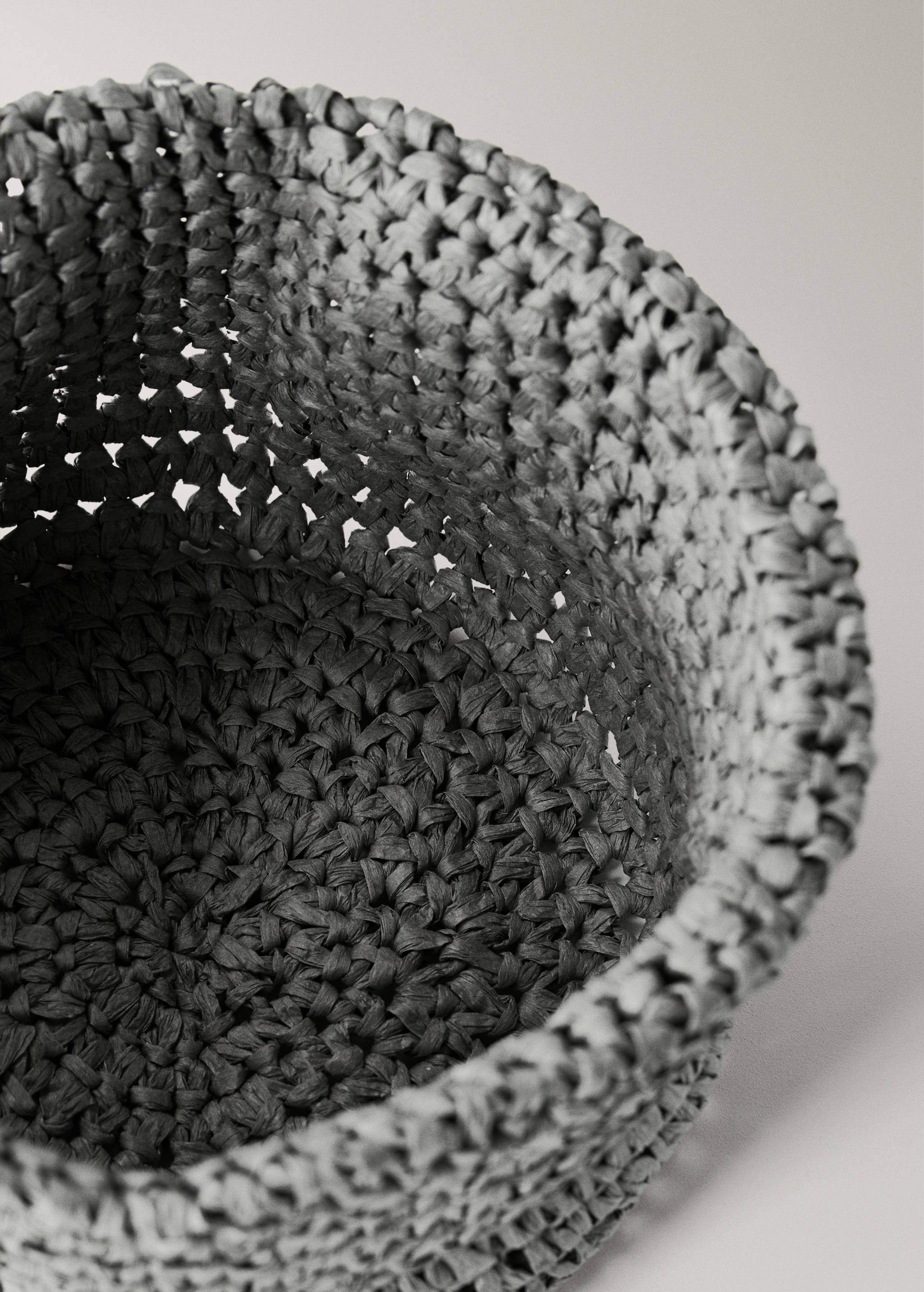 Crochet paper basket - Details of the article 2
