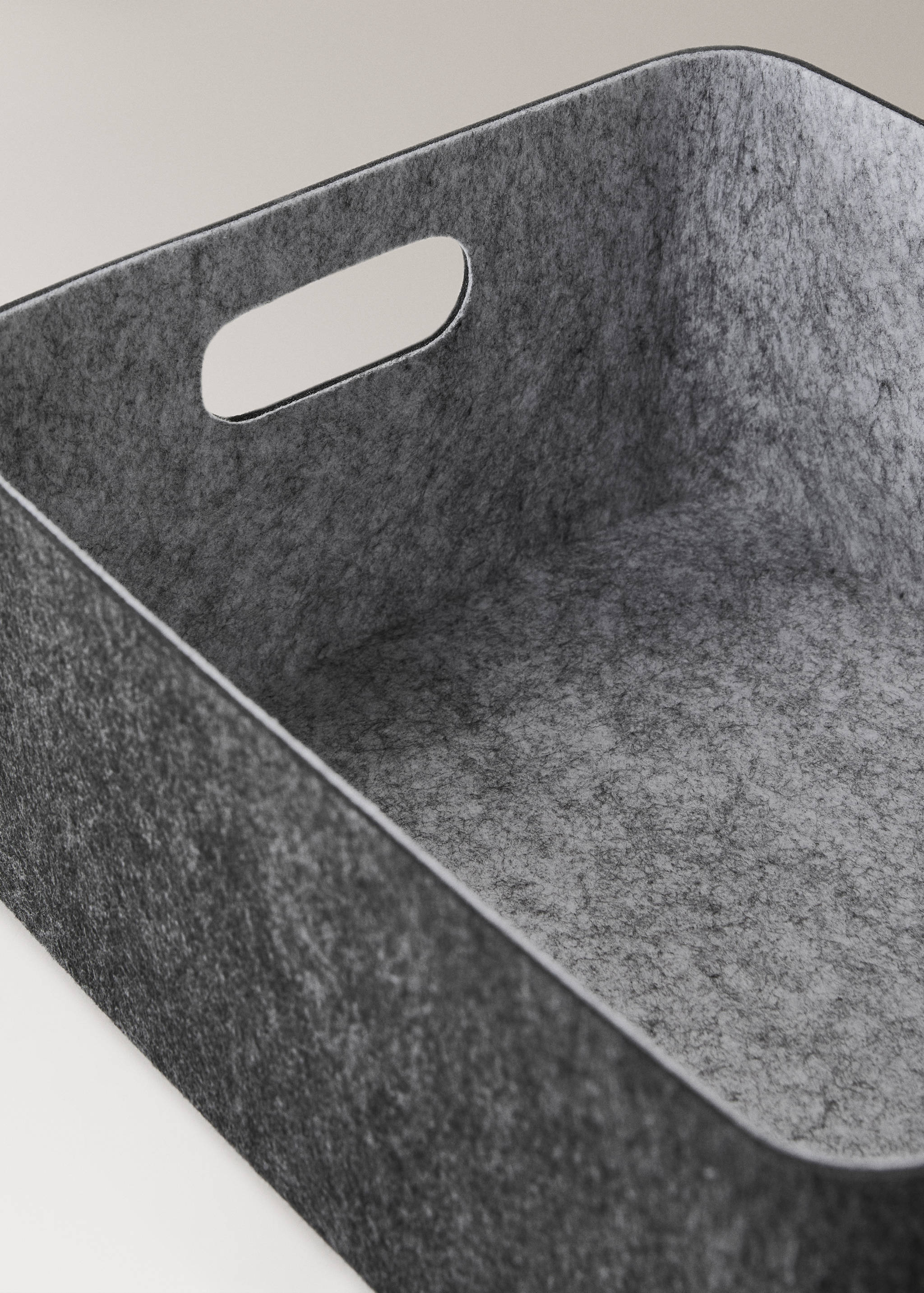 Średnie filcowe pudełko z uchwytami - Szczegóły artykułu 2