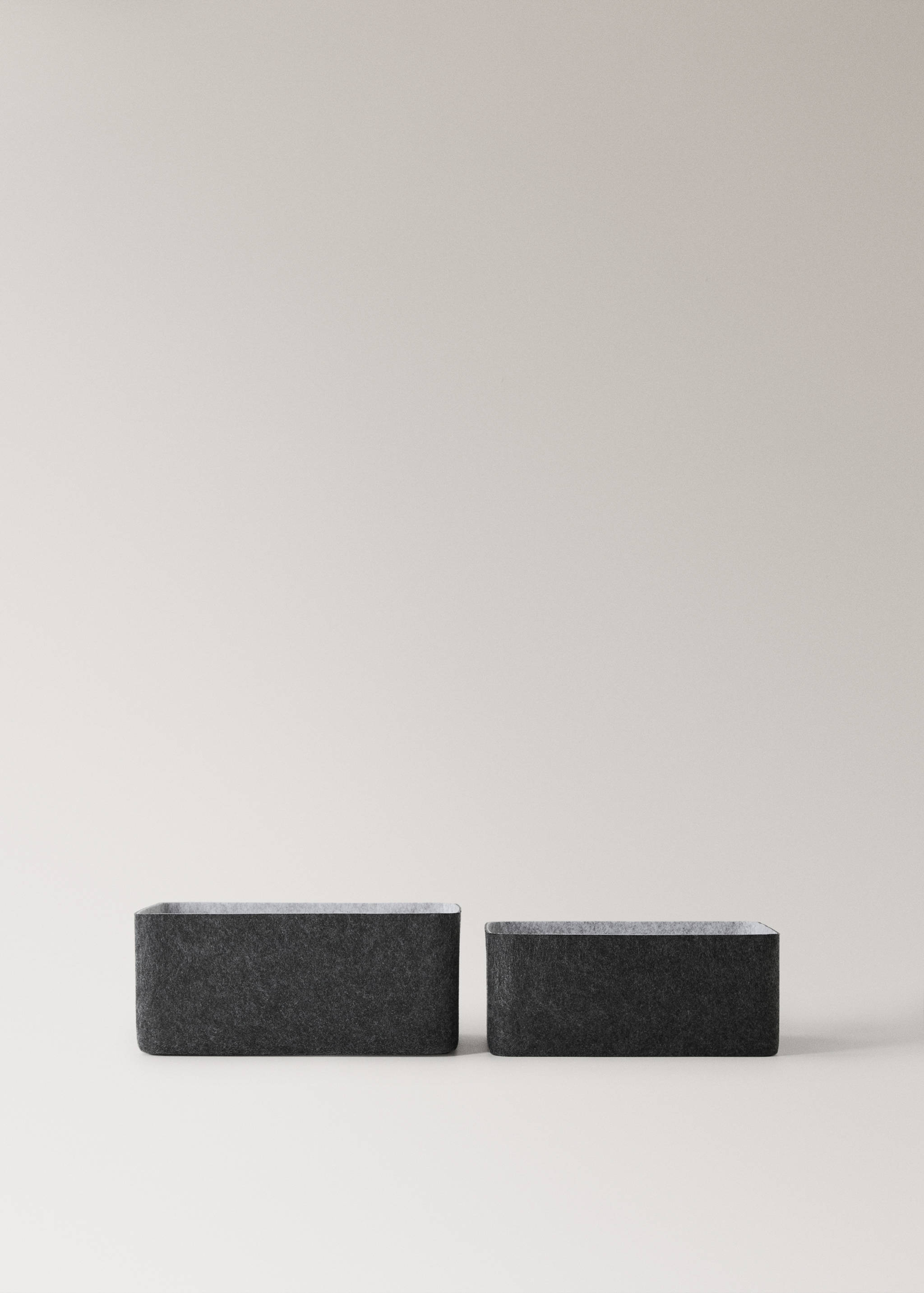 Średnie filcowe pudełko z uchwytami - Szczegóły artykułu 3