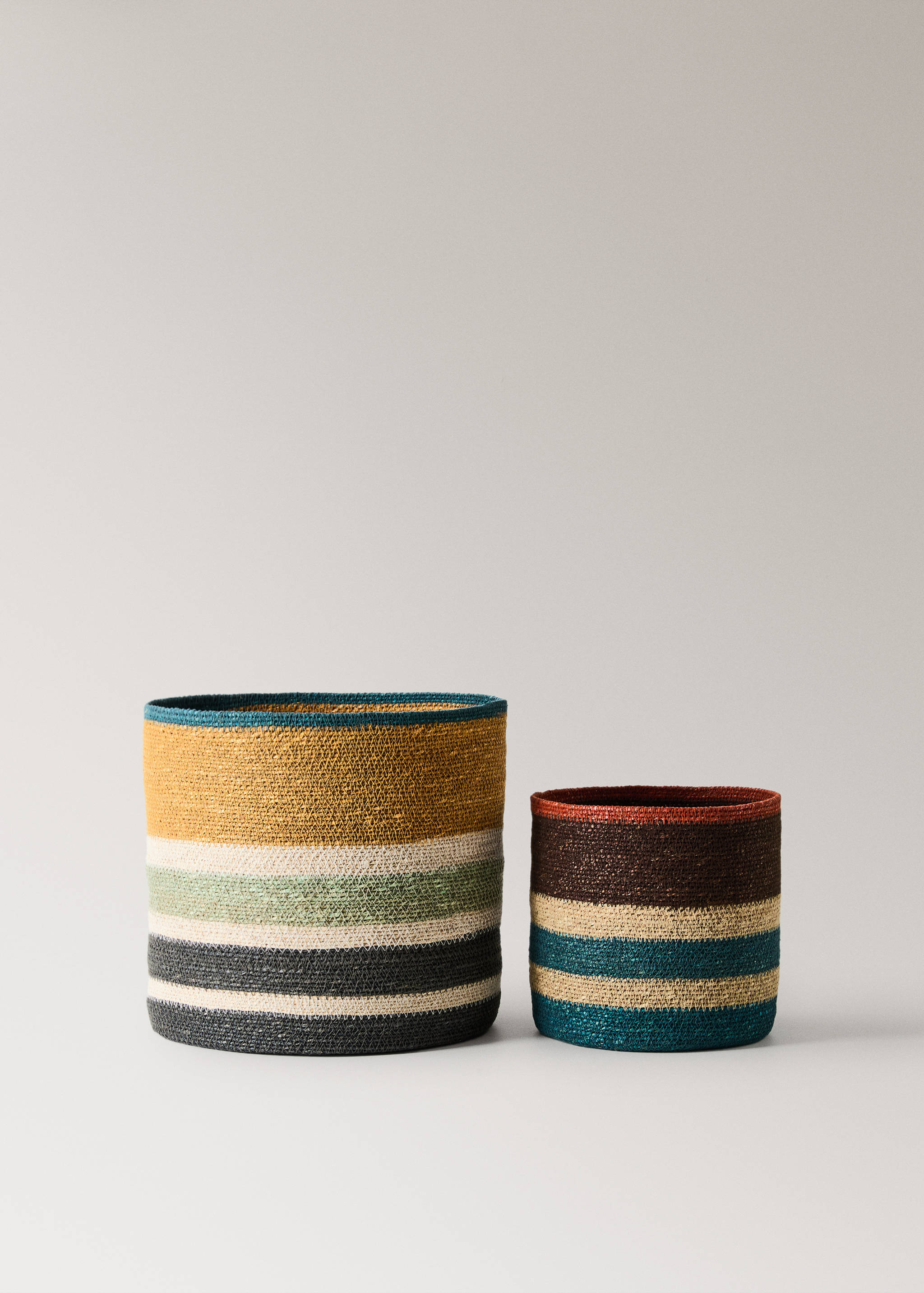 Mały kolorowy koszyk z trawy morskiej - Szczegóły artykułu 3