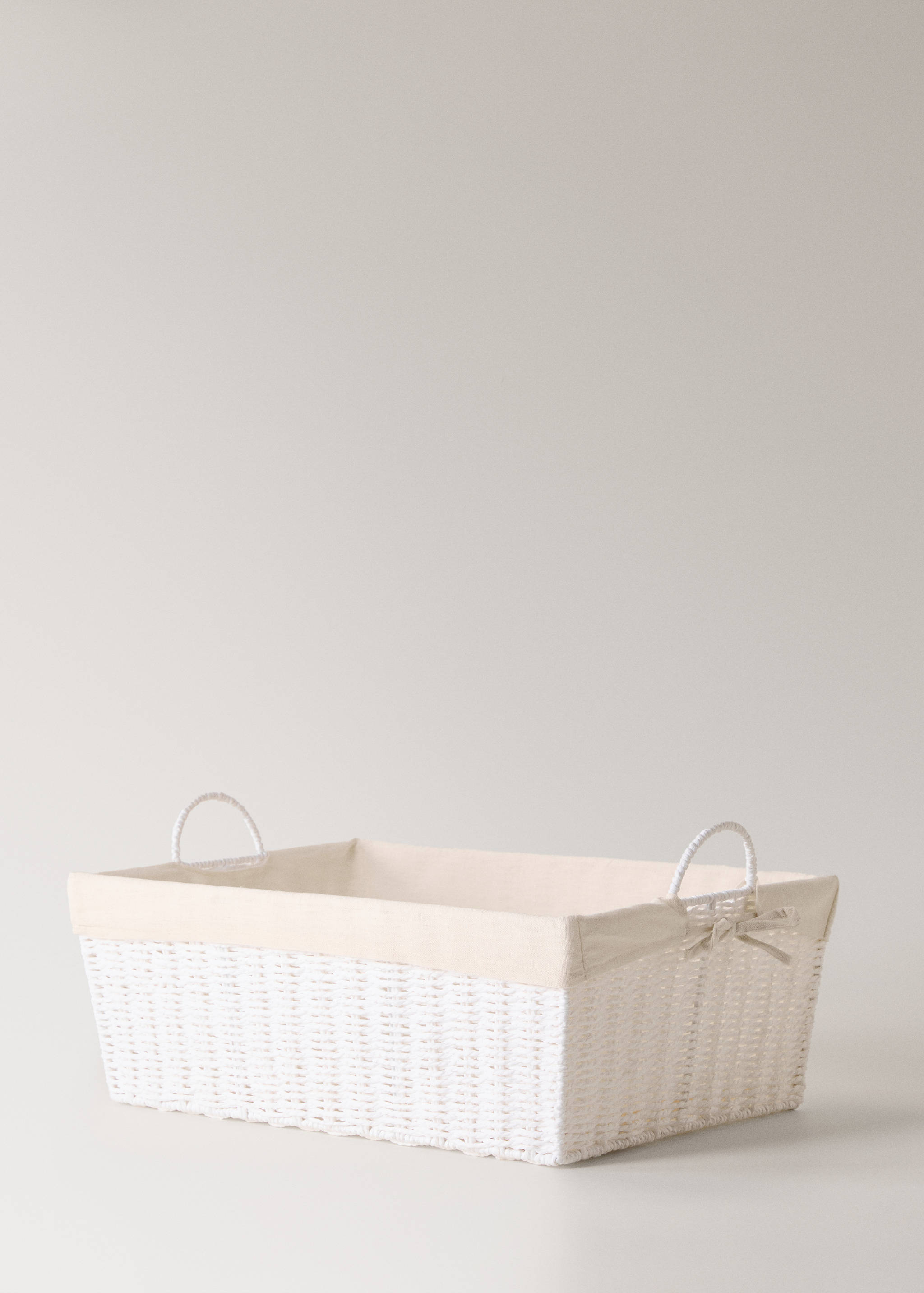 Iron basket with fabric lining - Details of the article 1