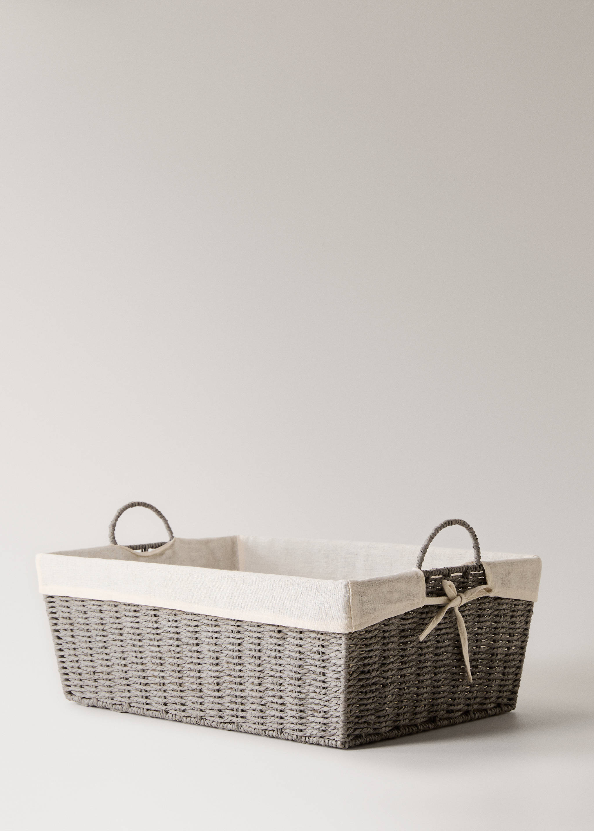 Iron basket with fabric lining - Details of the article 1