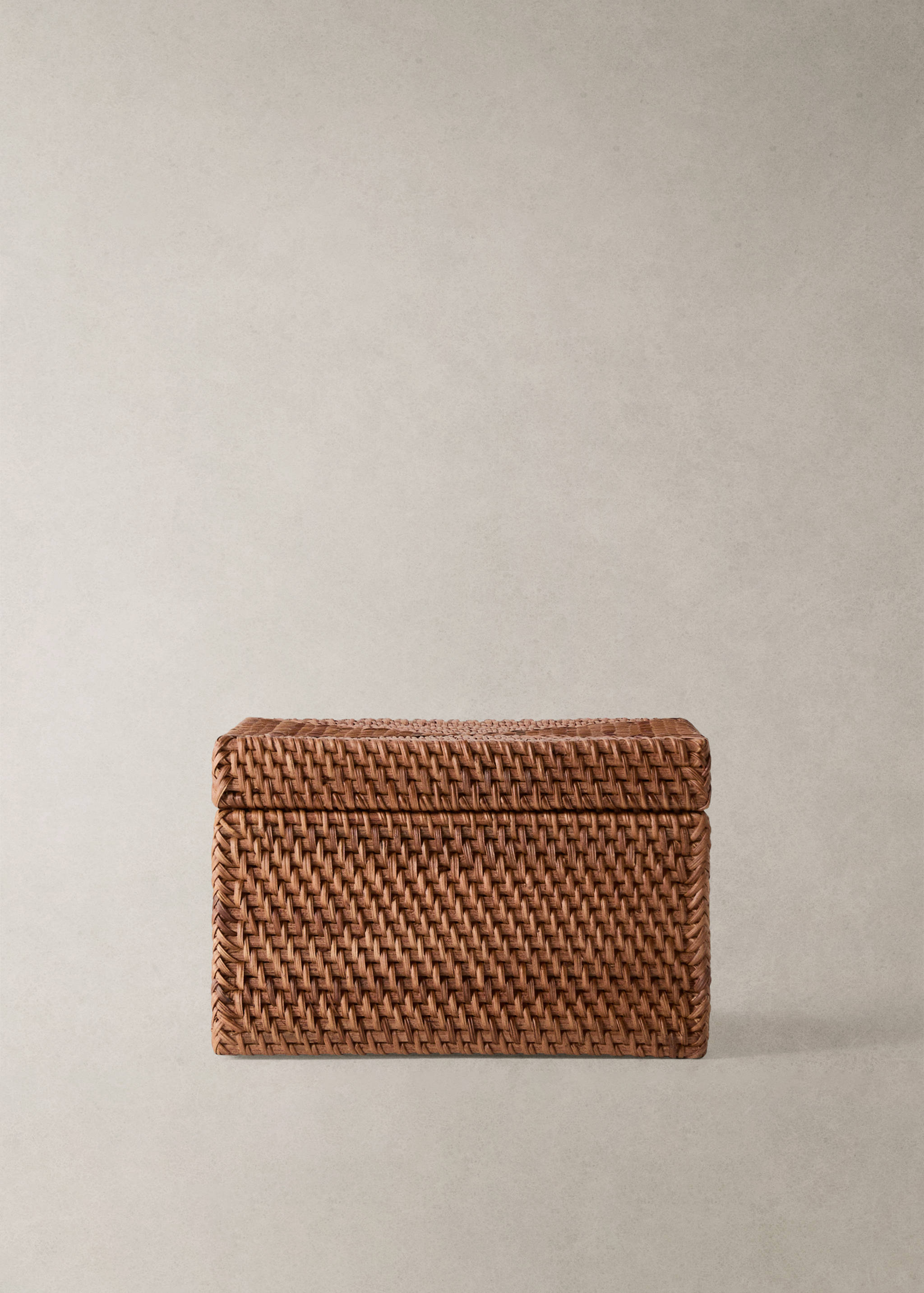 Small thin rattan box - Details of the article 7