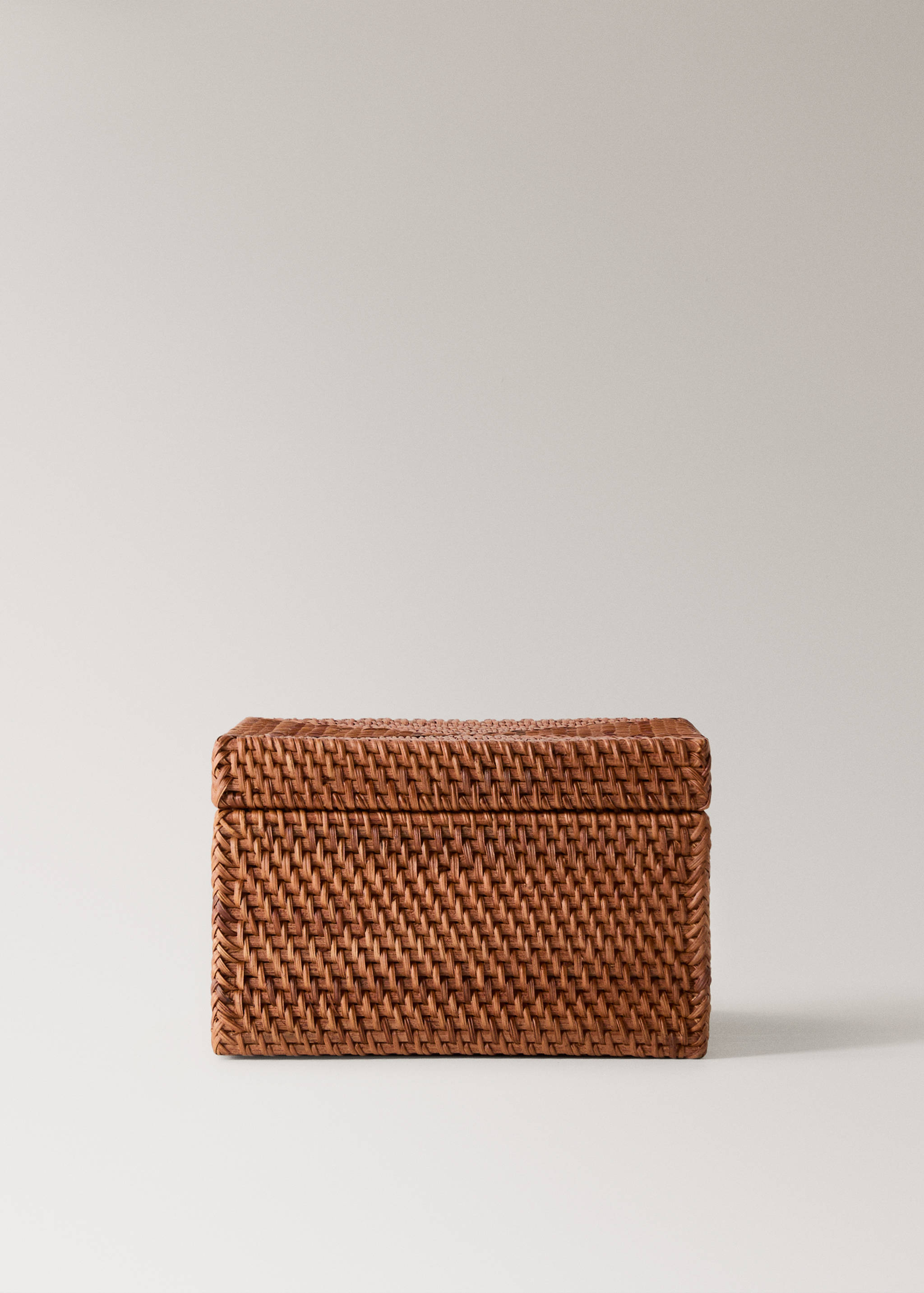 Small thin rattan box - Article without model