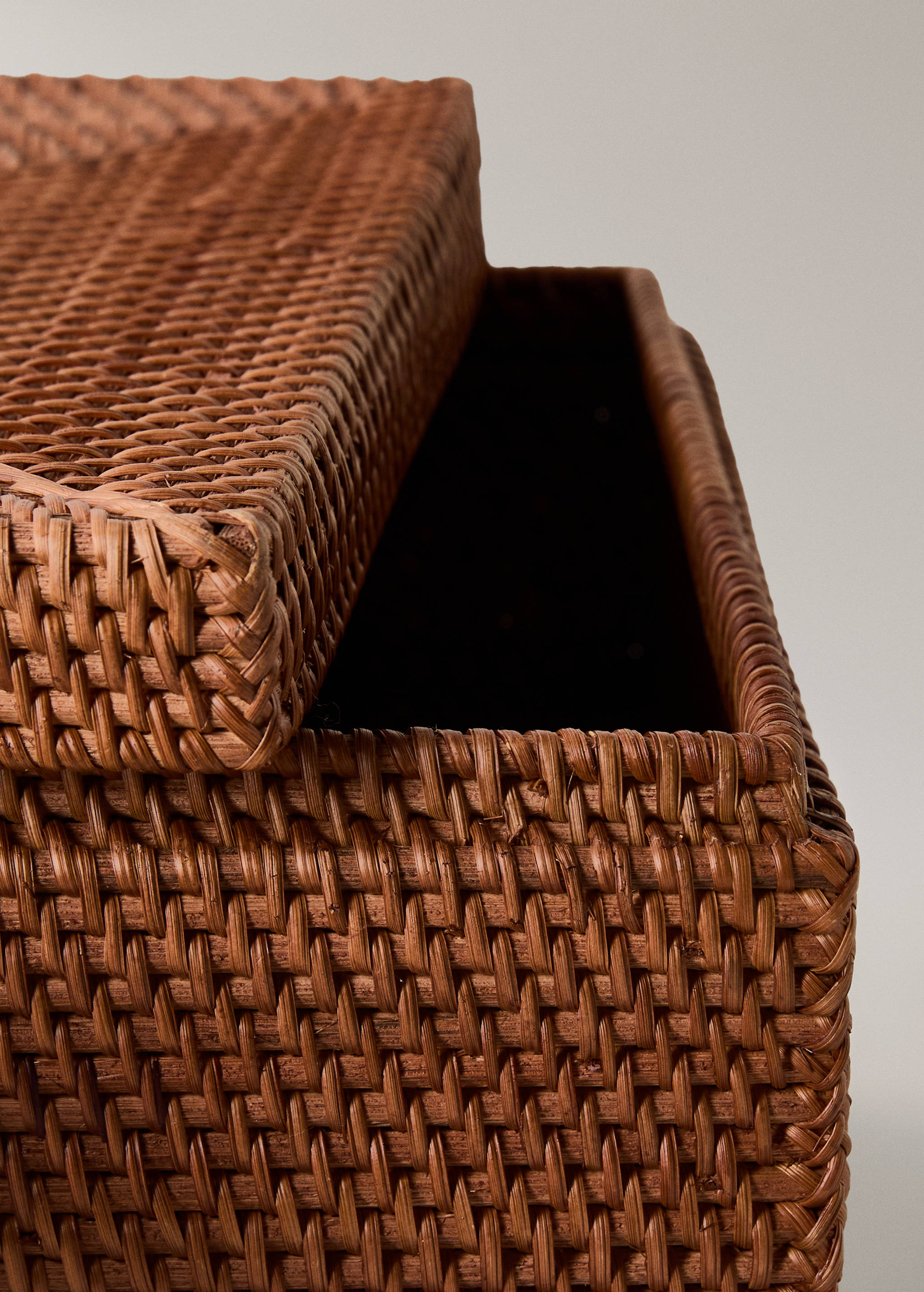 Medium thin rattan box - Details of the article 2