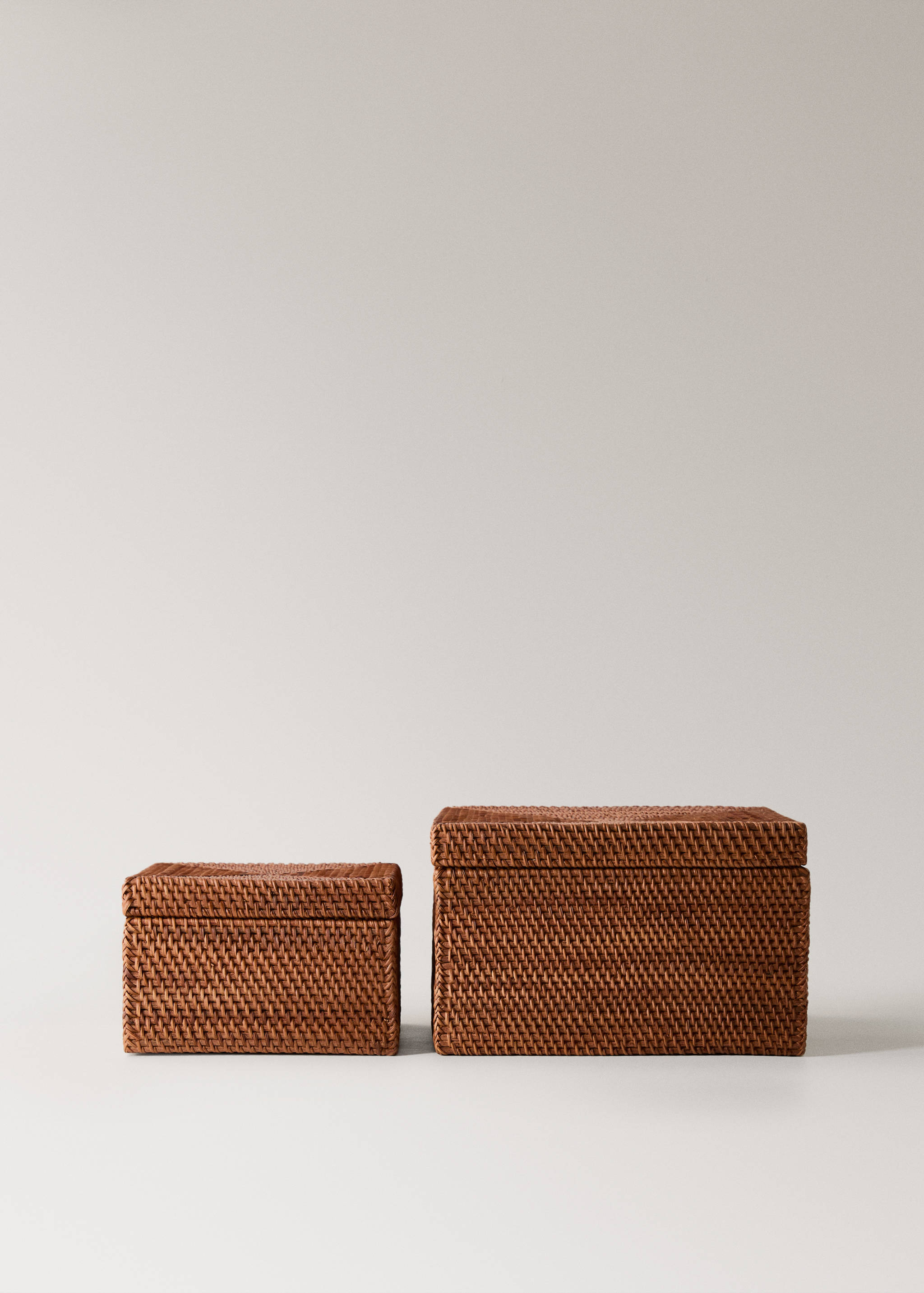 Medium thin rattan box - Details of the article 4