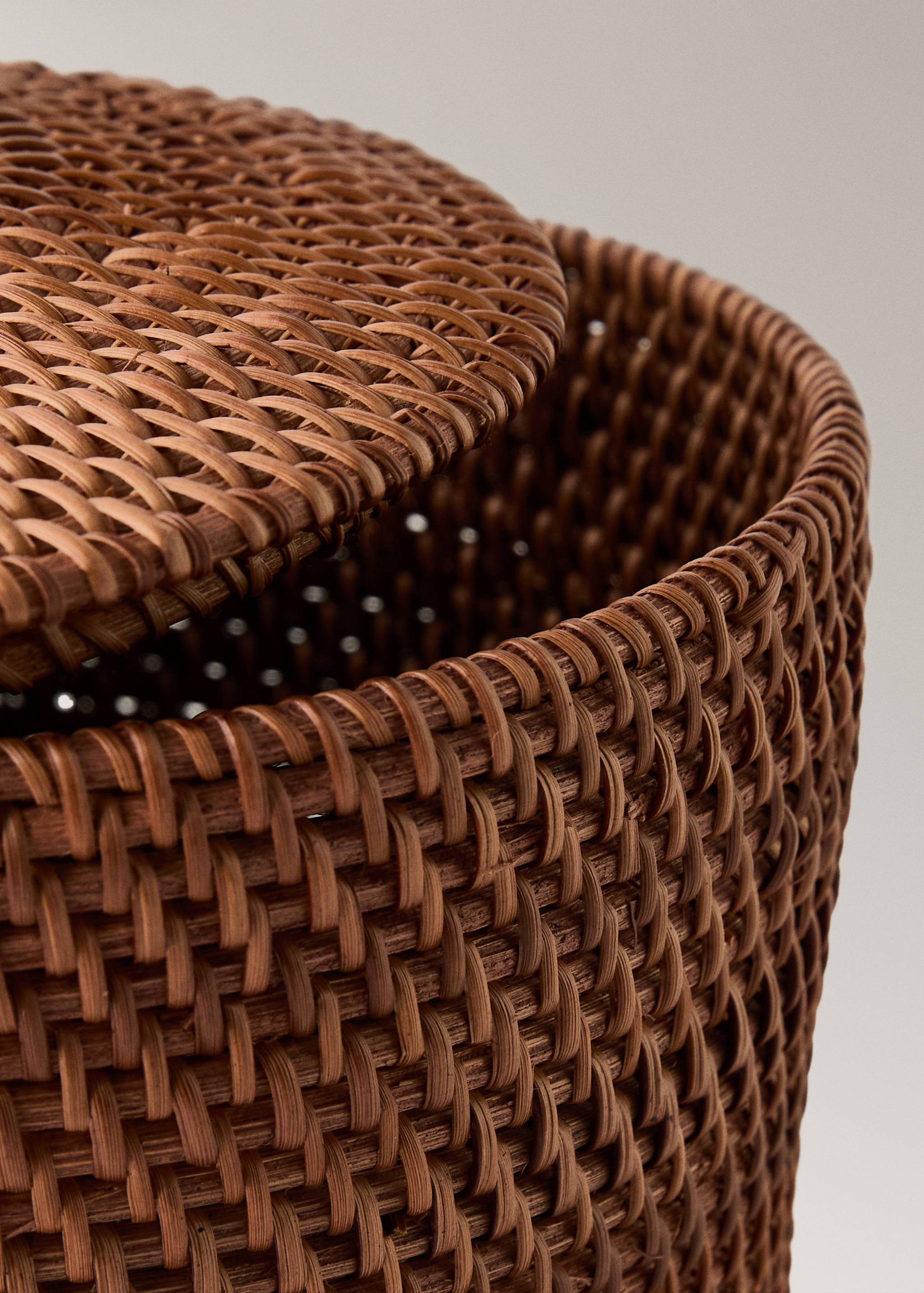 Fine rattan box with lid - Details of the article 3