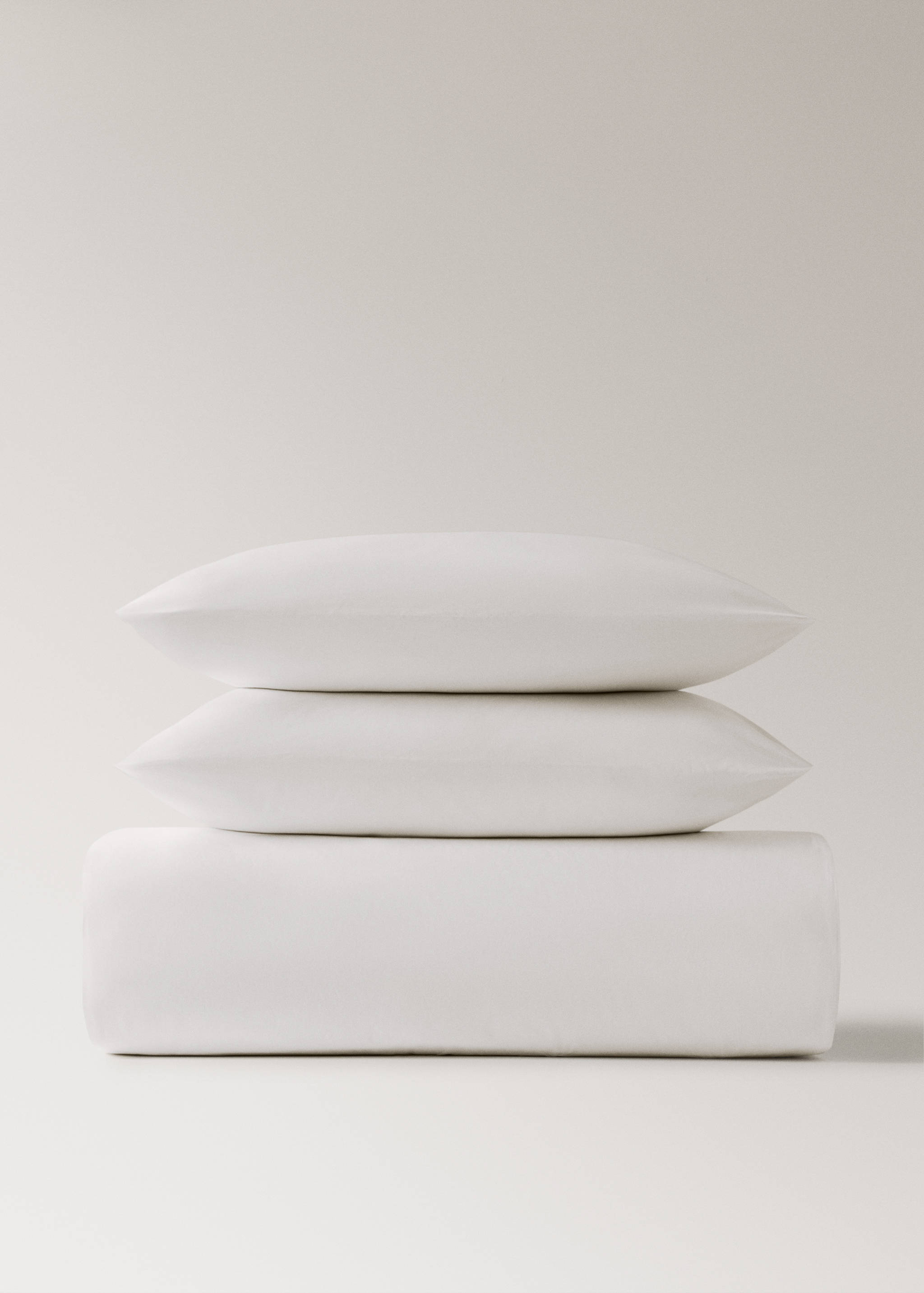 Bettbezug aus Baumwoll-Perkal, gestreift, 180/200 cm Bett - Artikel ohne Model