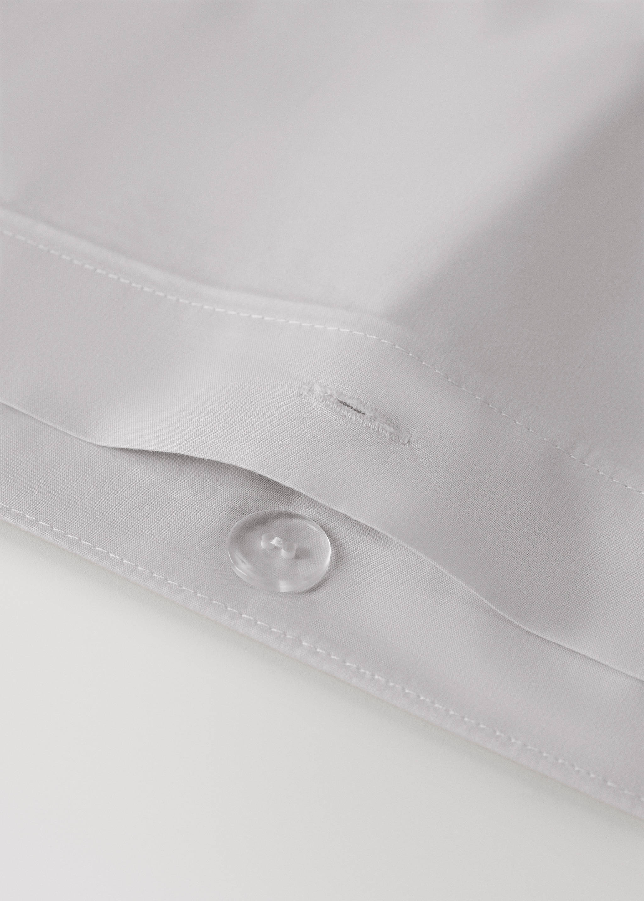 Percale cotton duvet cover Superking bed - Details of the article 1