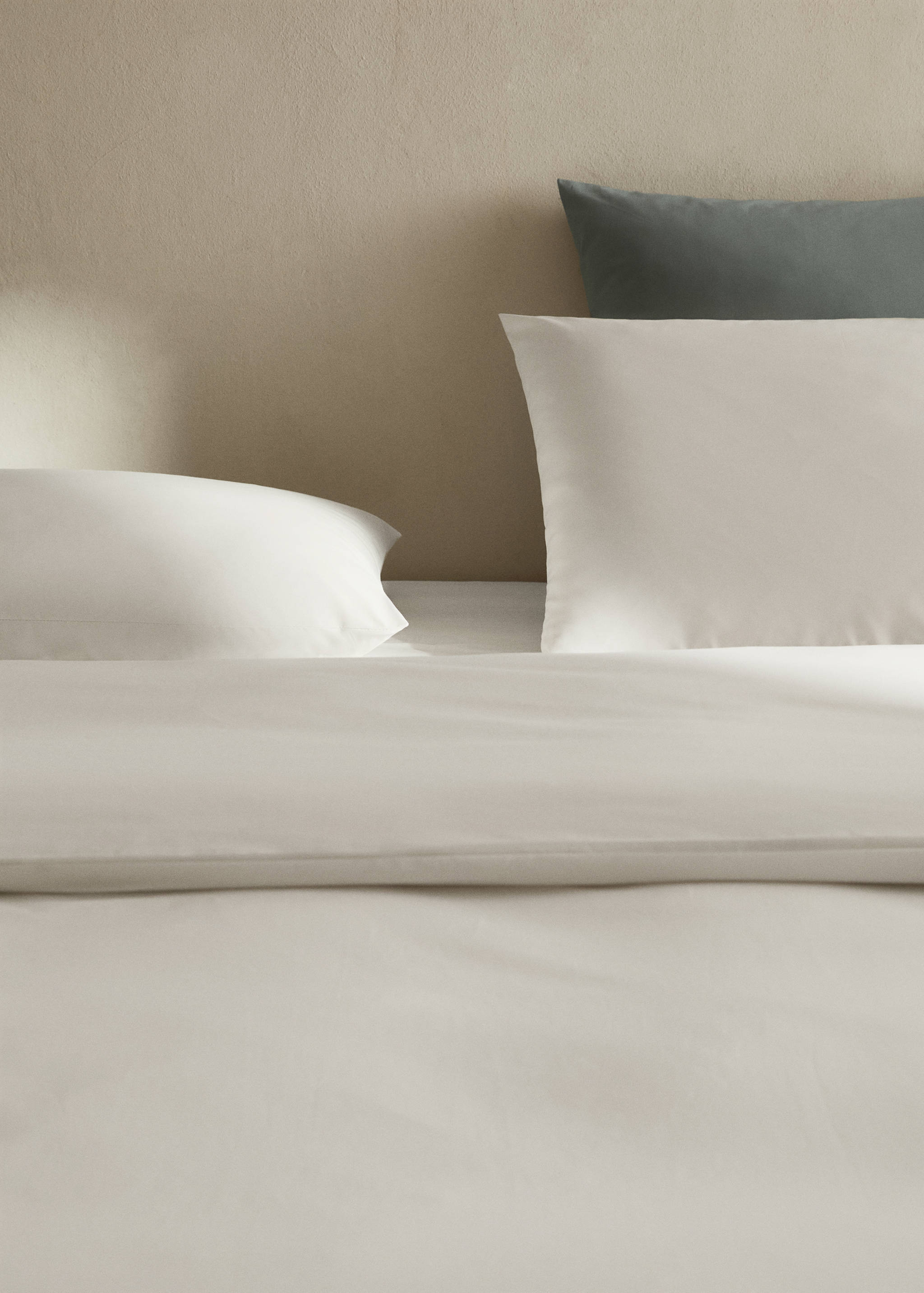 Percale cotton duvet cover Single bed - Details of the article 7