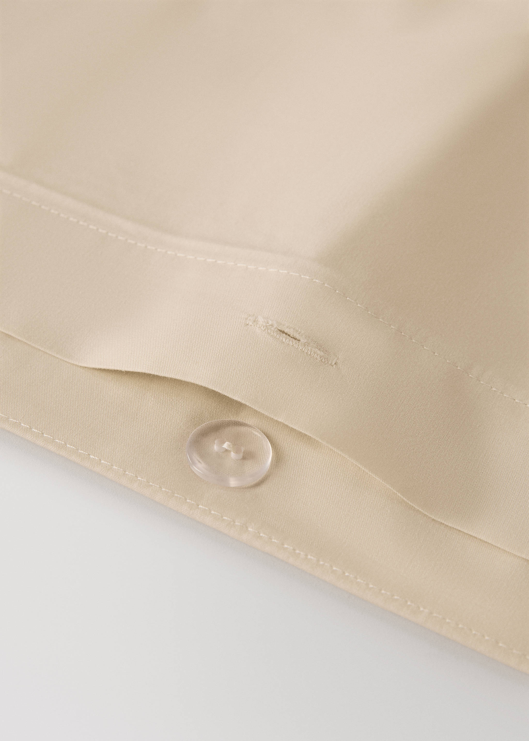 Percale cotton duvet cover Single bed - Details of the article 1