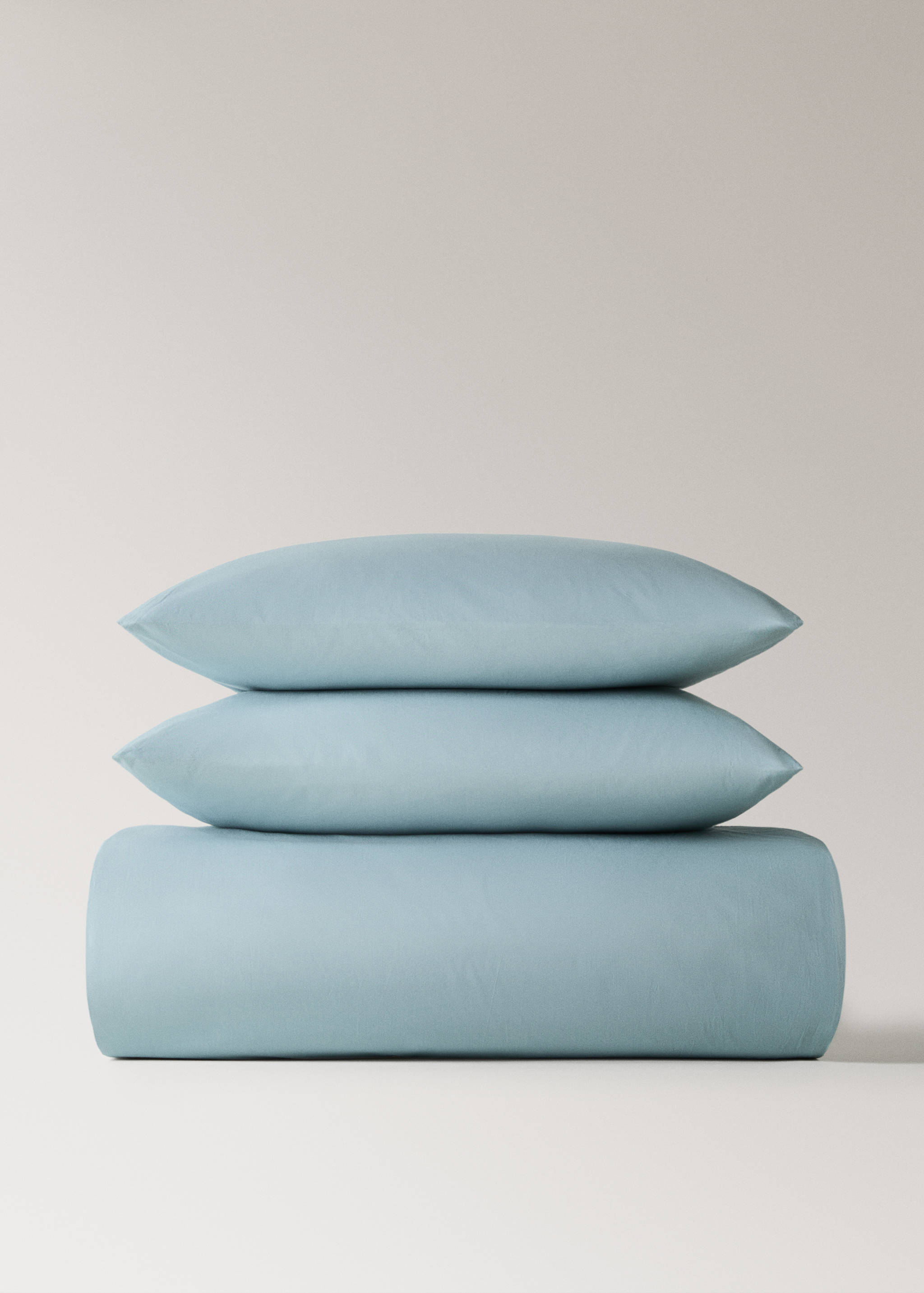 Percale cotton duvet cover Single bed - Article without model