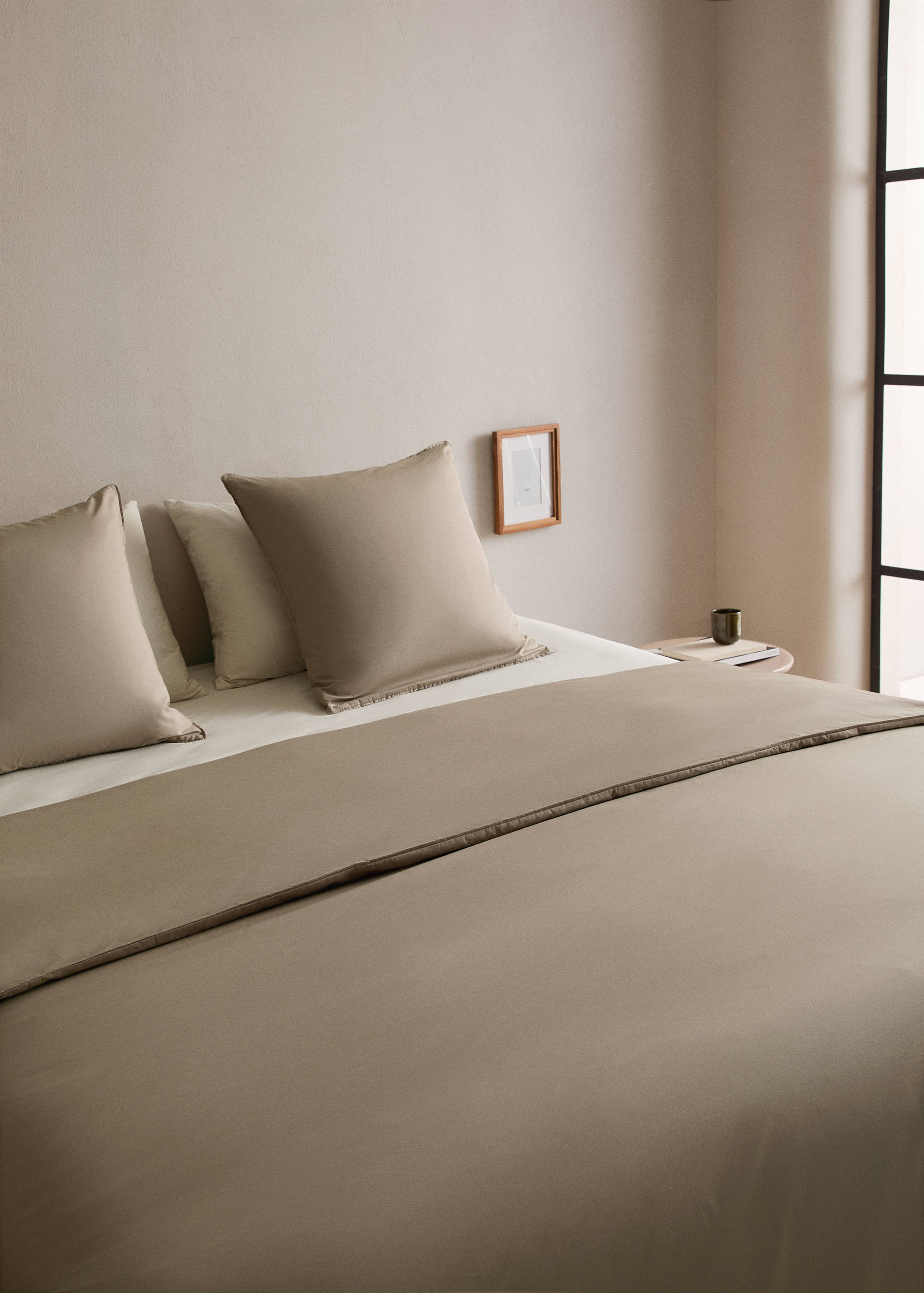 Housse de couette percale de coton 300 fils lit 150/160 cm - Détail de l'article 7