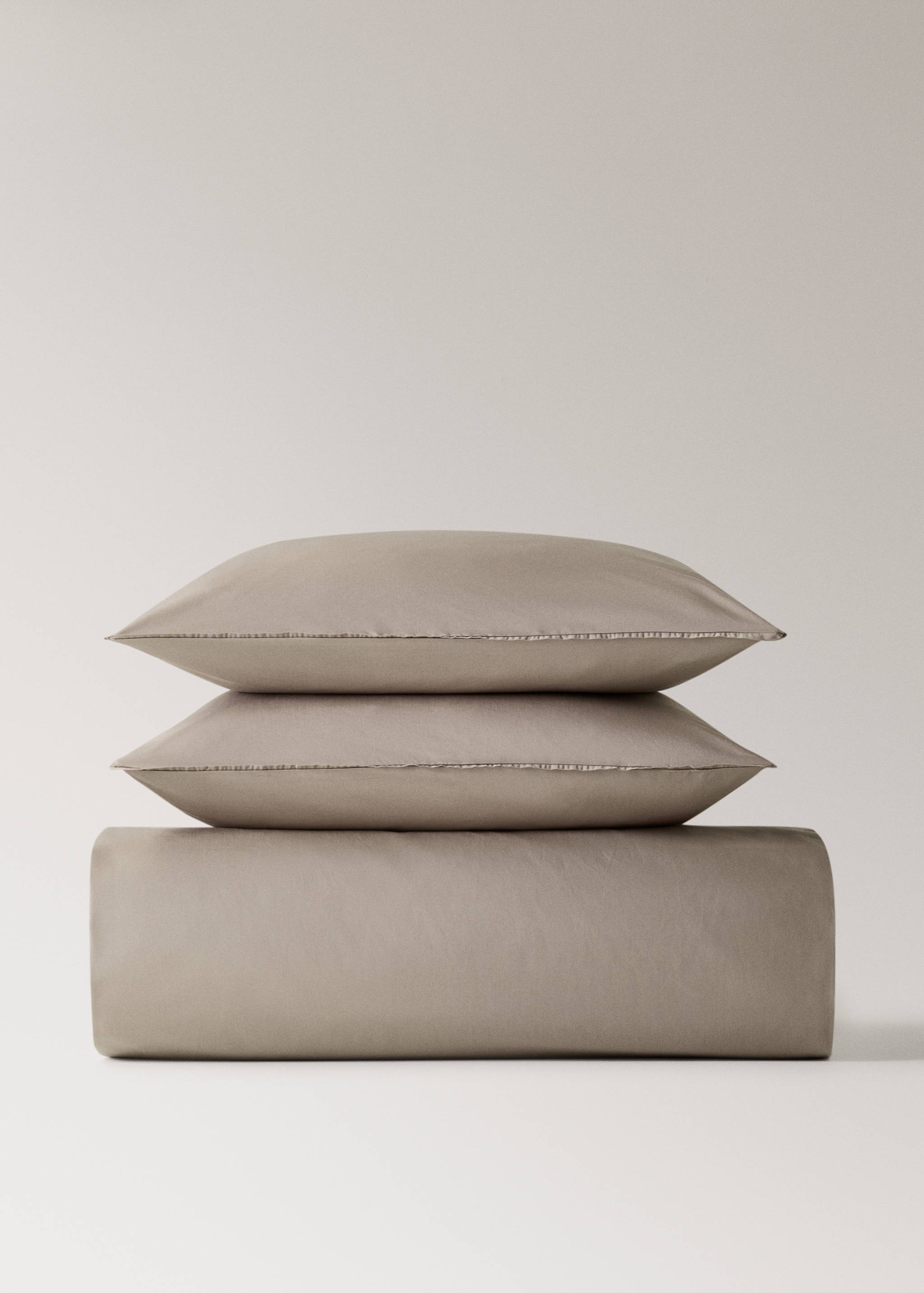 Housse de couette percale de coton 300 fils lit 150/160 cm - Article sans modèle