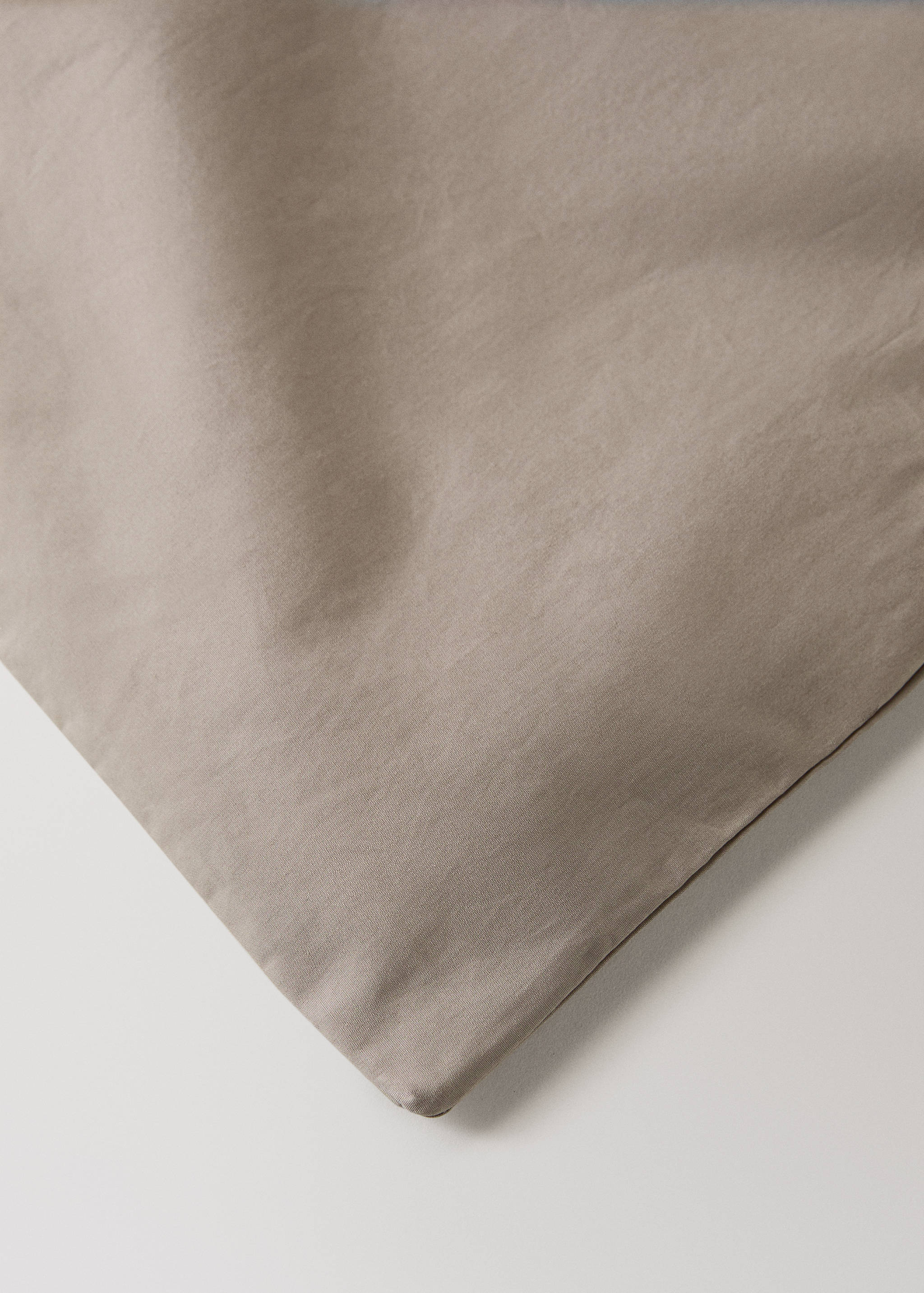 300 threads cotton percale duvet cover Superking bed - Details of the article 3