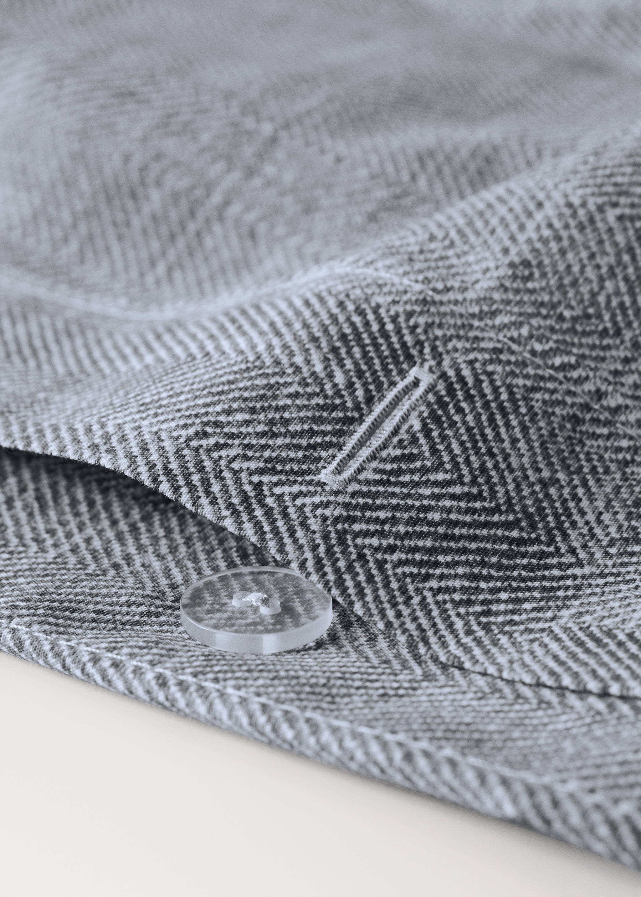 Funda nòrdica cotó percala 200 fils estampat espiga llit 180/200 cm - Detall de l'article 1