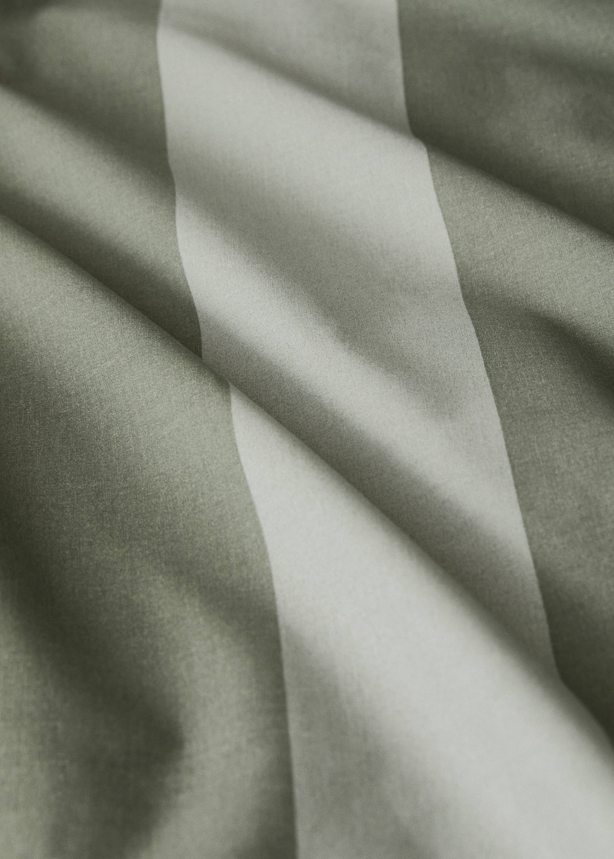 500-thread cotton percale striped duvet cover for 53.15/55.12 in bed - Details of the article 2