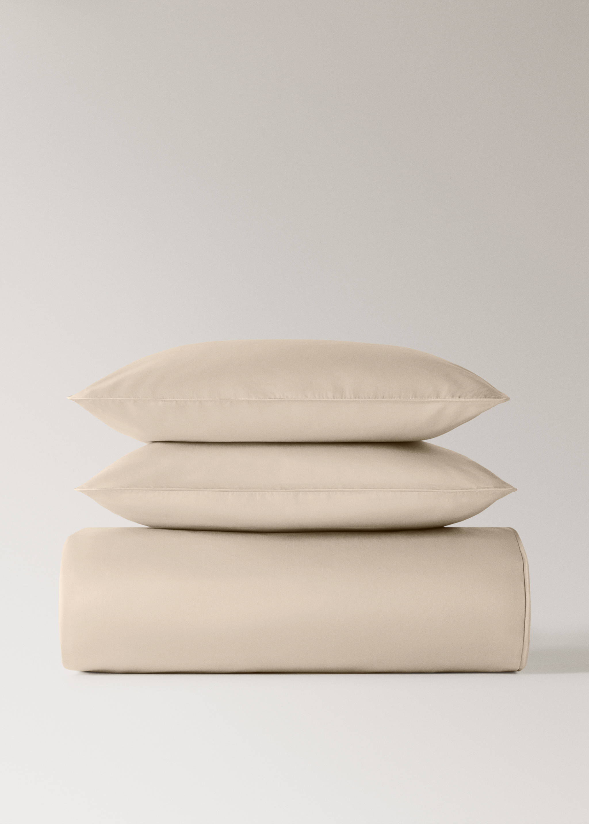 600 threads count satin cotton duvet cover Queen bed - Article without model