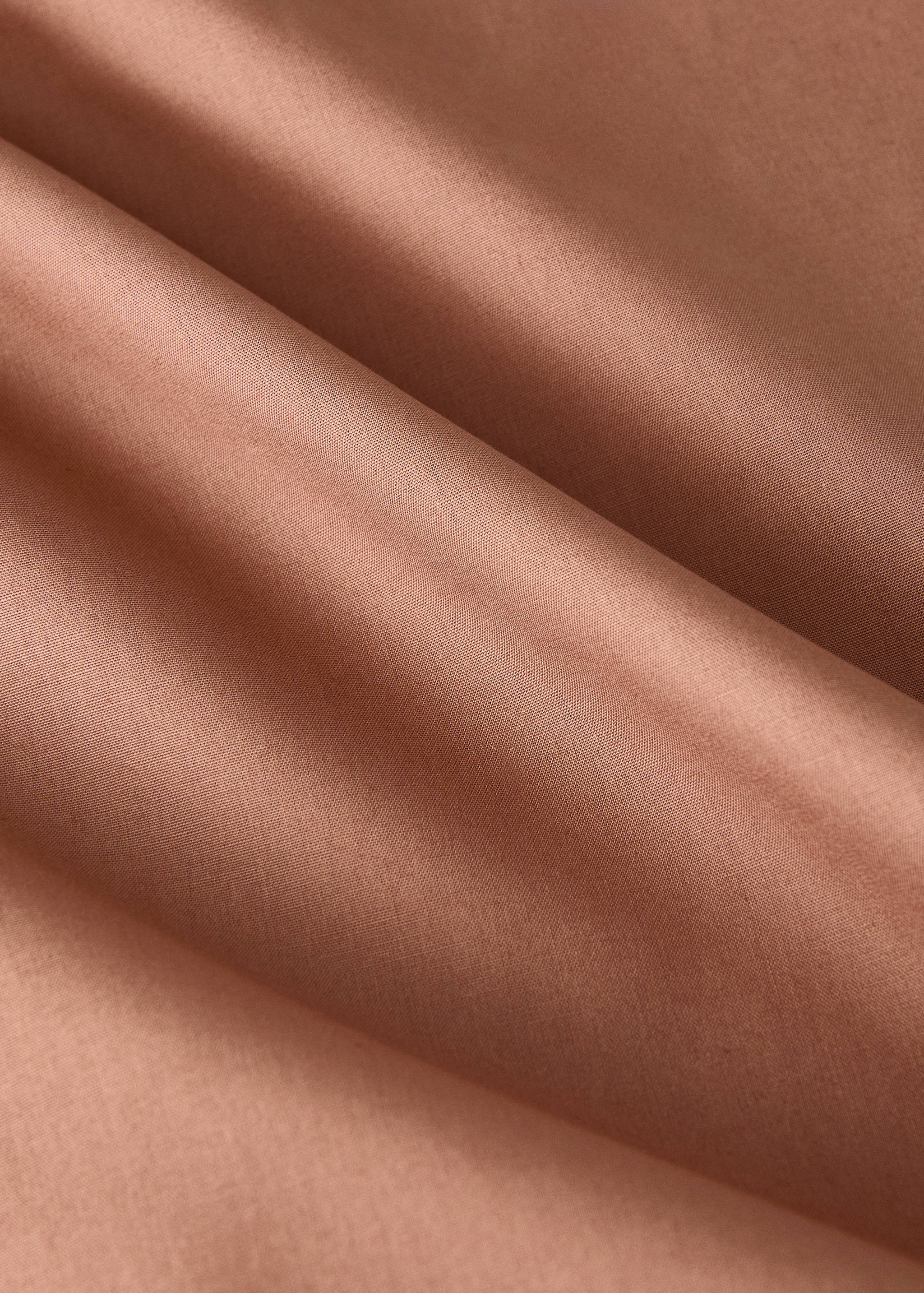 Wendbarer Bettbezug aus Baumwoll-Perkal mit Kontrastpaspel, 90 cm Bett - Detail des Artikels 2