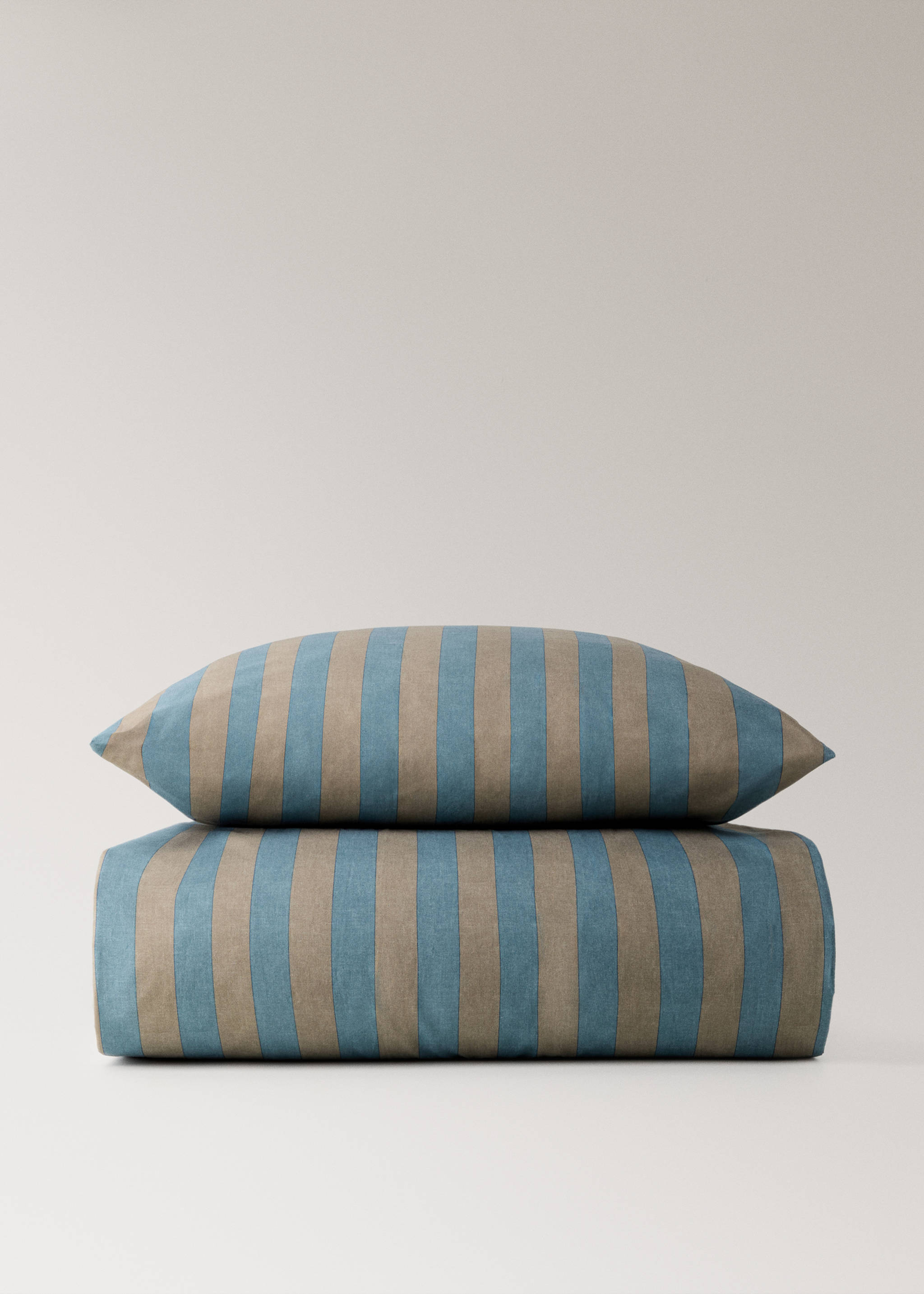 Children's Kodak-striped duvet cover for 90 cm bed - Article without model