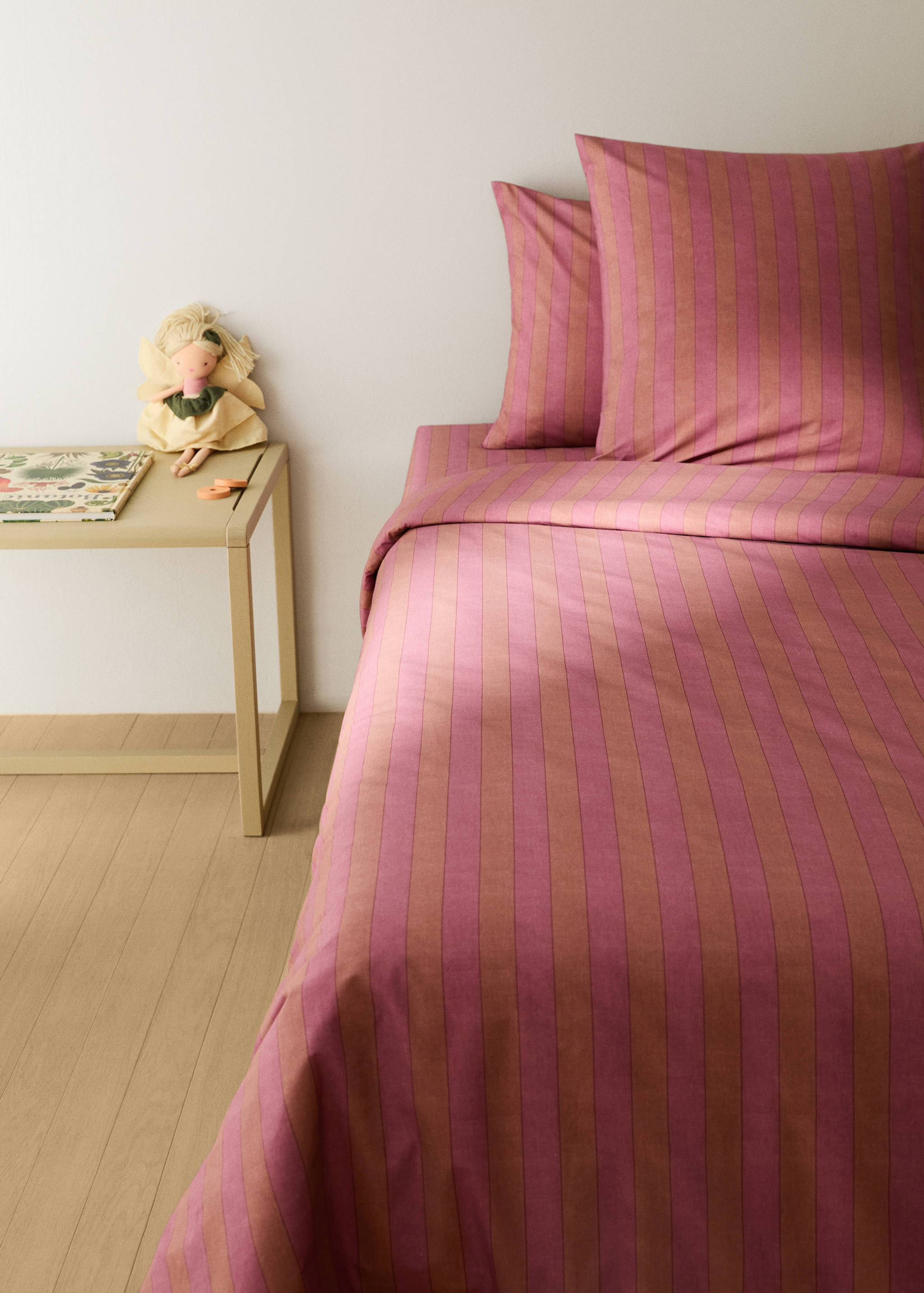 Copripiumino bambini righe kodak letto 90 cm - Piano generale