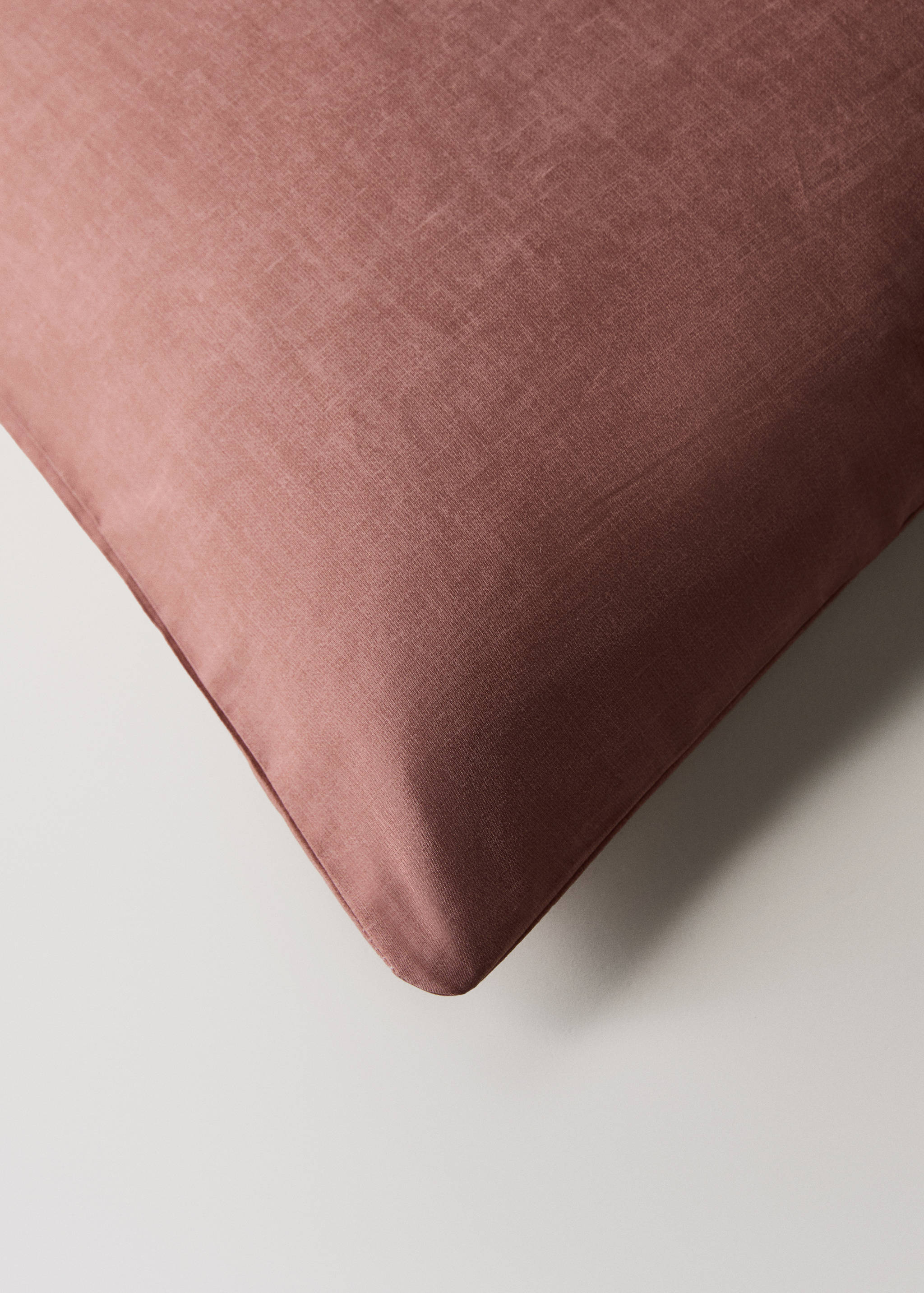 Blumenbettwäsche aus Baumwollperkal mit Blumenmuster für ein 90 cm Bett - Detail des Artikels 3