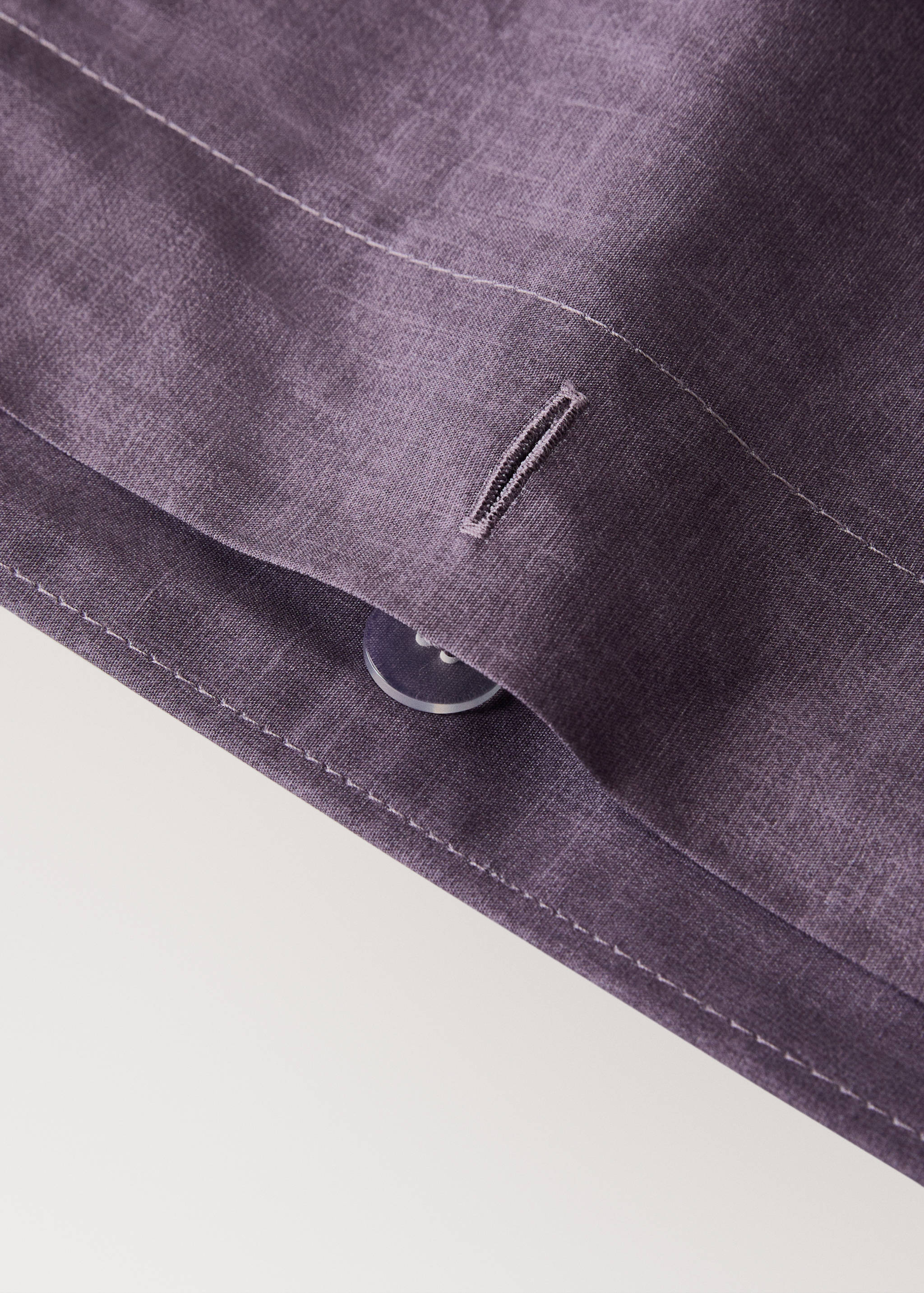 Percale cotton floral-print duvet cover for 180/200 cm bed - Details of the article 1