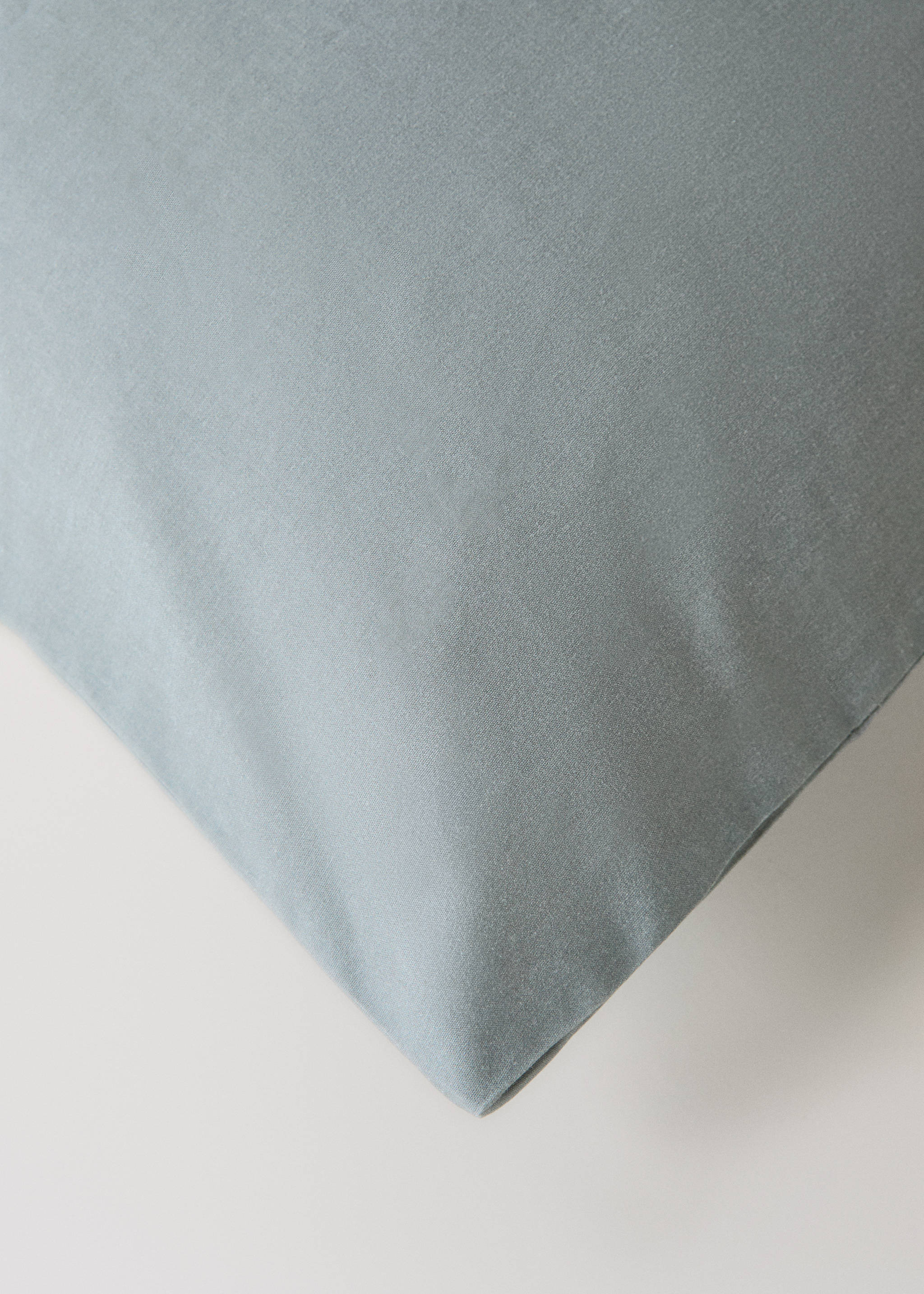 Wasserfarben-Blumen-Bettbezug aus Baumwollperkal für ein 90 cm Bett - Detail des Artikels 3