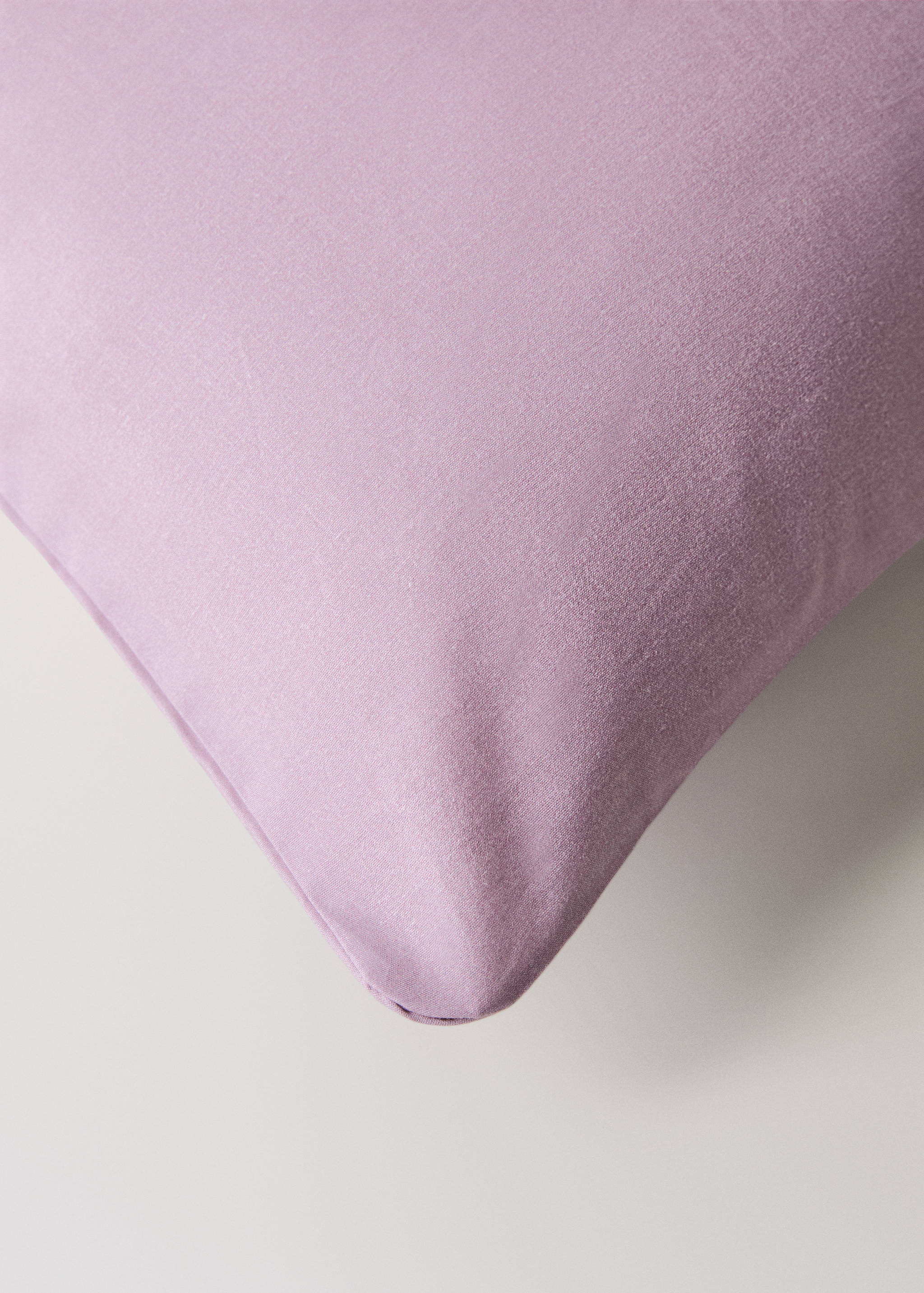 Percale cotton watercolour floral-print duvet cover for 150/160 cm bed - Details of the article 3