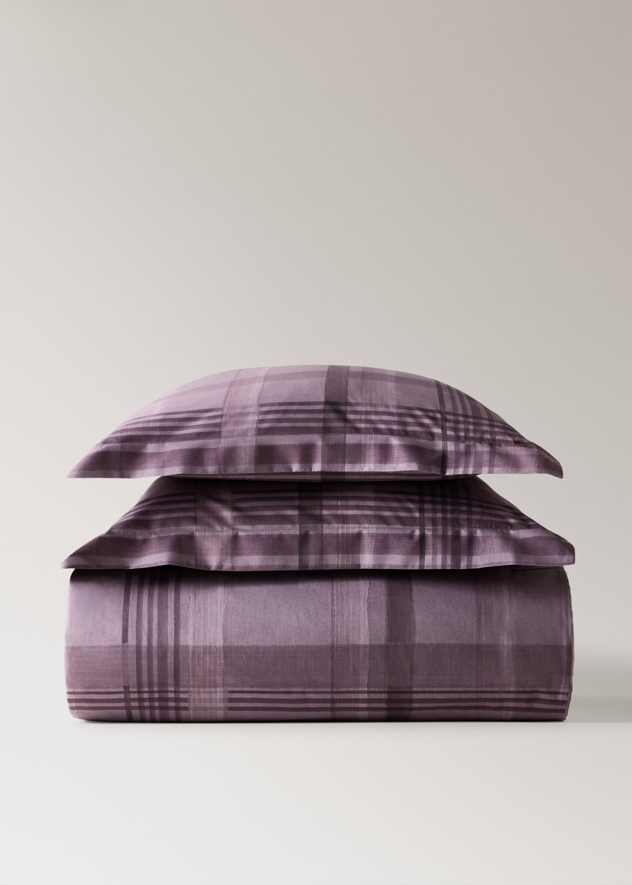 Funda nórdica algodón percal estampado cuadro acuarela cama 150/160 cm - Artículo sin modelo